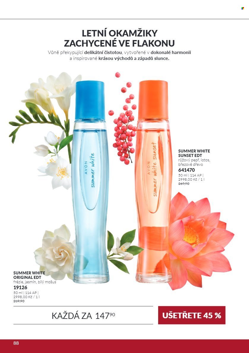 AVON leták - Katalog 10