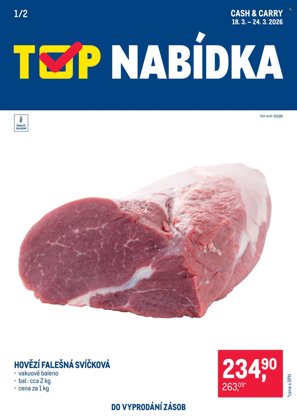 MAKRO leták - TOP maso (2026-03-18 - 2026-03-24)