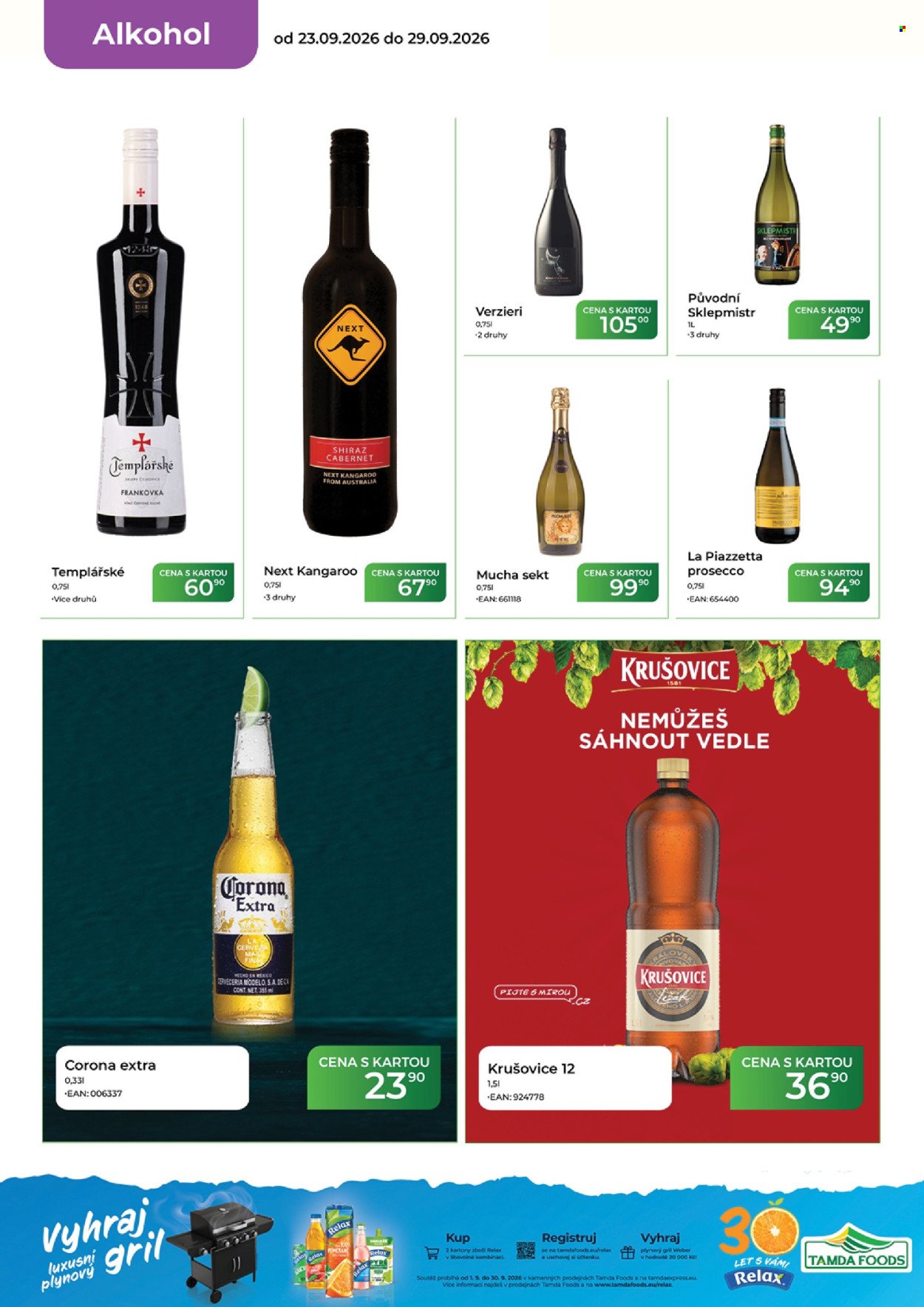 TAMDA FOODS leták - Od středy 23.9.2026