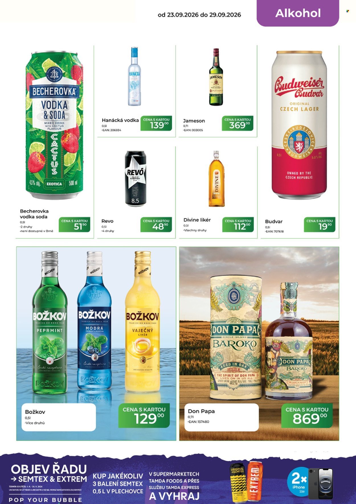 TAMDA FOODS leták - Od středy 23.9.2026