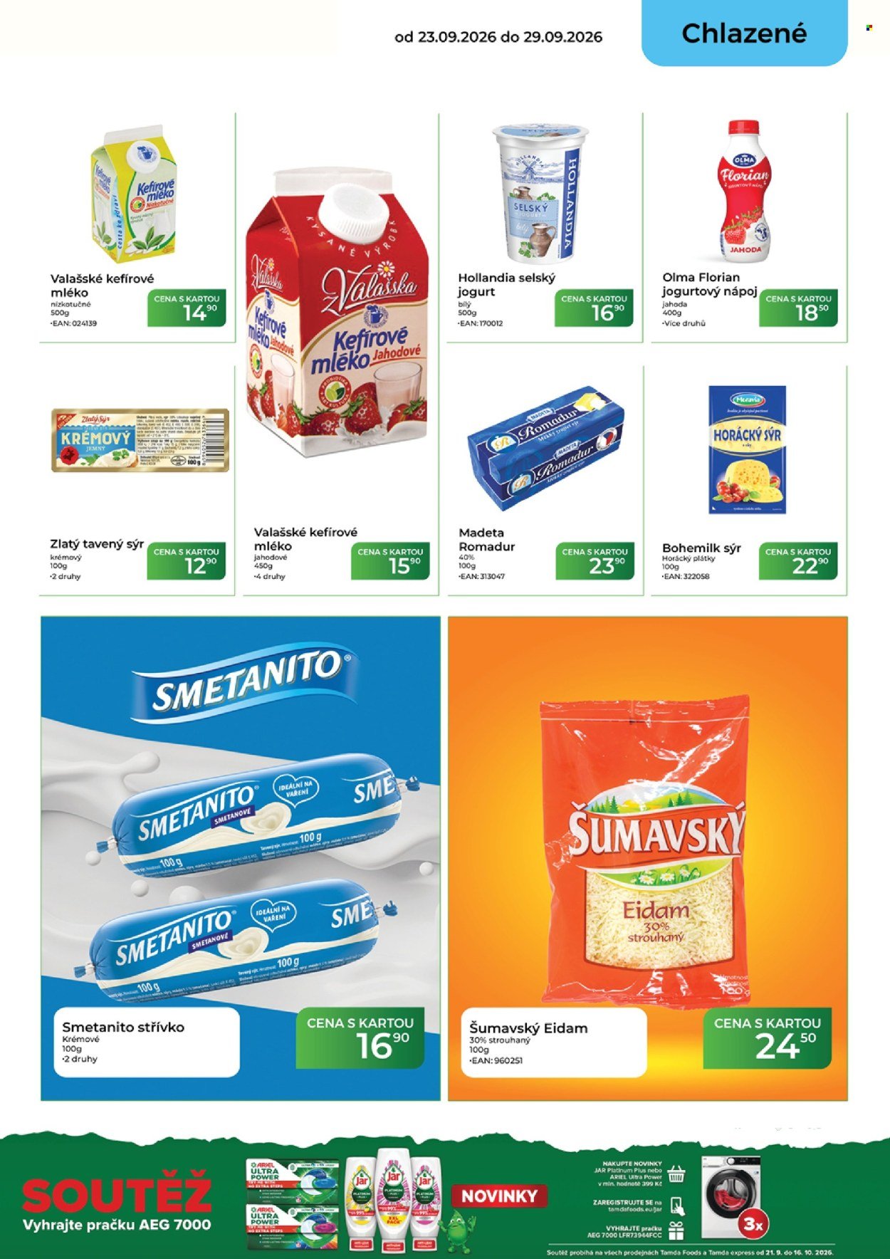 TAMDA FOODS leták - Od středy 23.9.2026