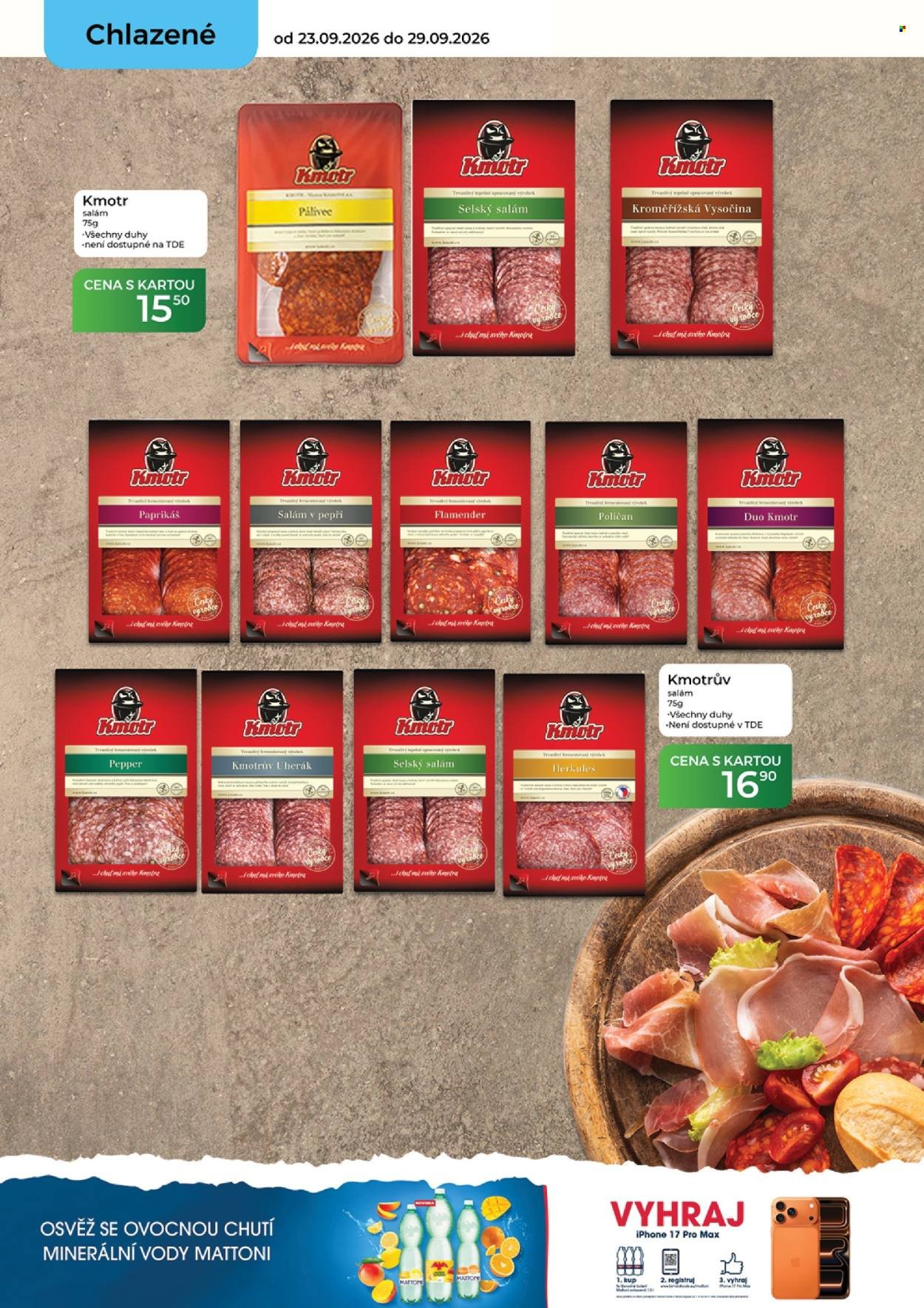TAMDA FOODS leták - Od středy 23.9.2026