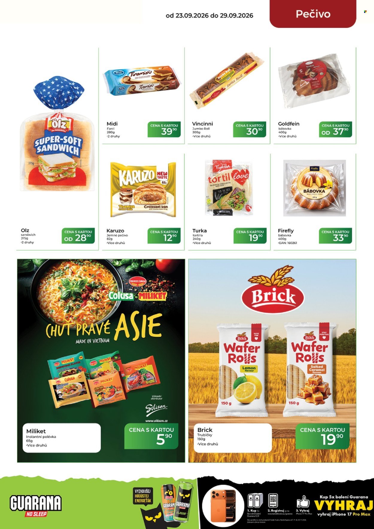 TAMDA FOODS leták - Od středy 23.9.2026