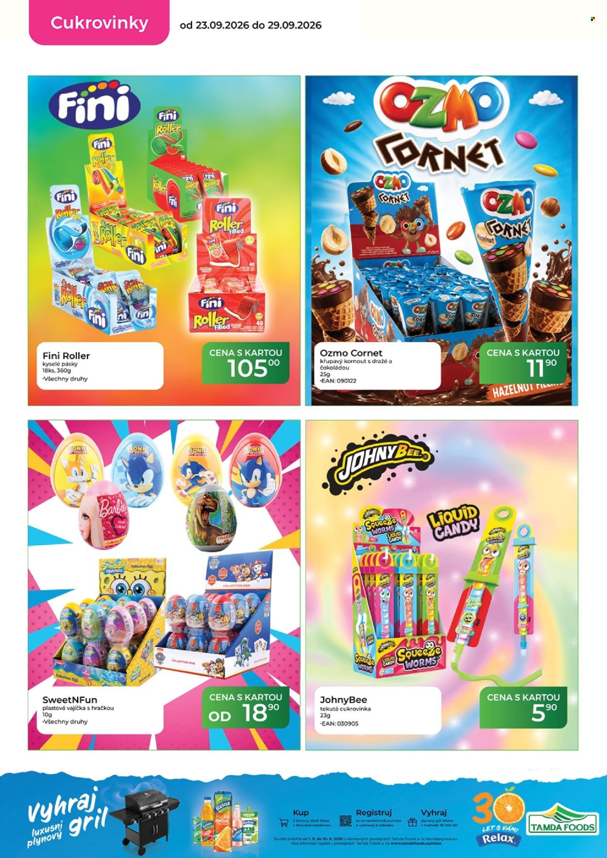 TAMDA FOODS leták - Od středy 23.9.2026