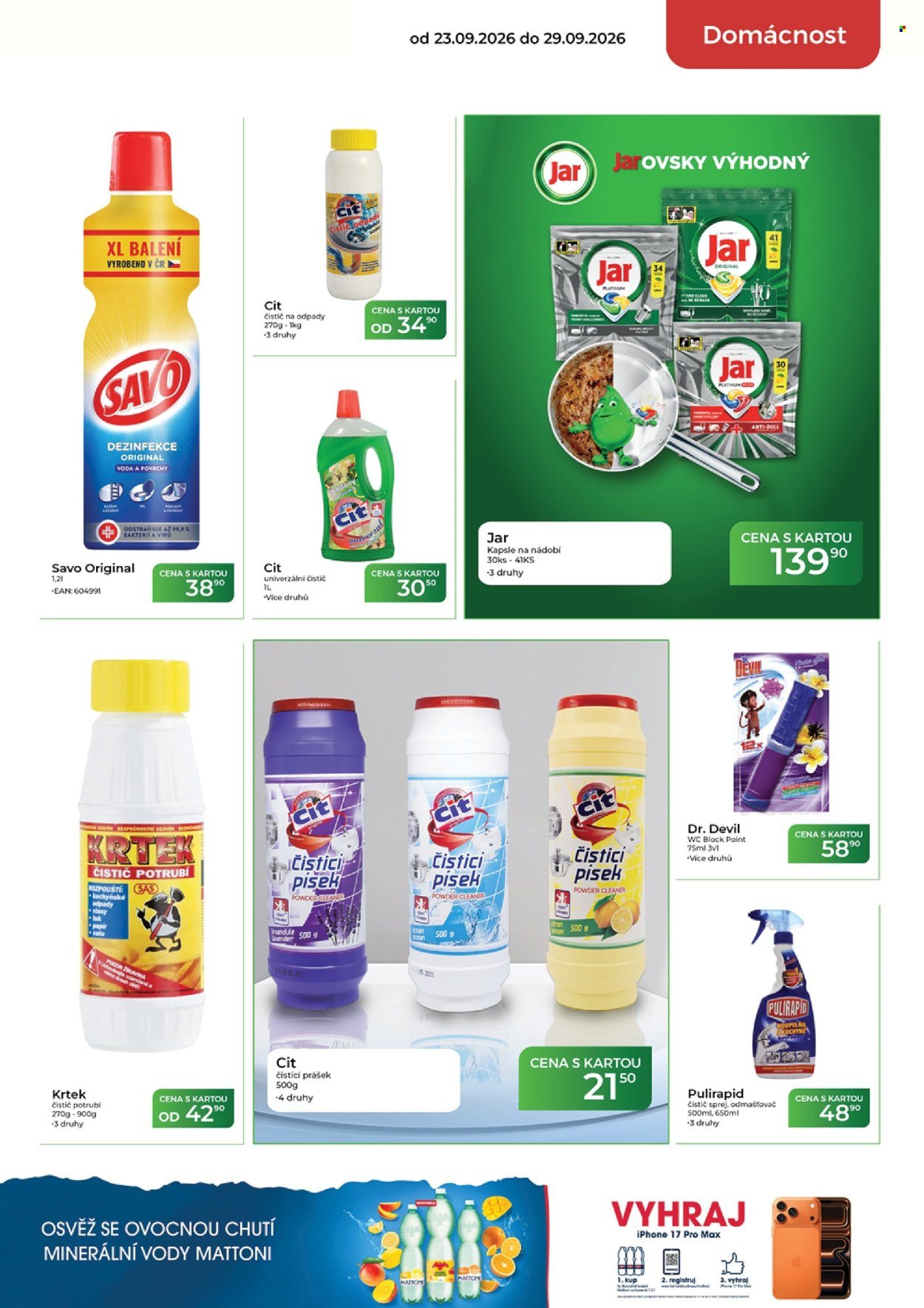TAMDA FOODS leták - Od středy 23.9.2026