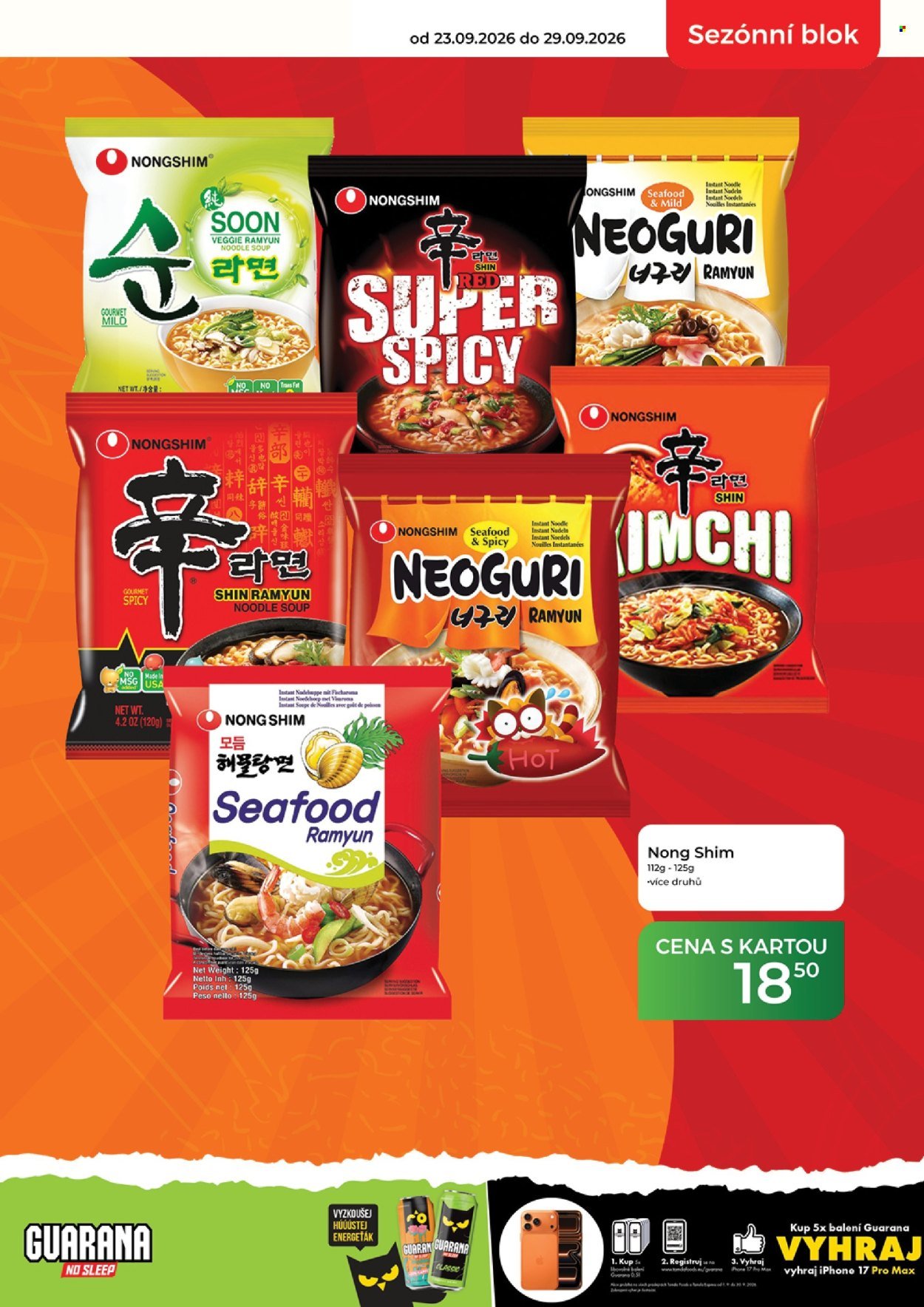TAMDA FOODS leták - Od středy 23.9.2026