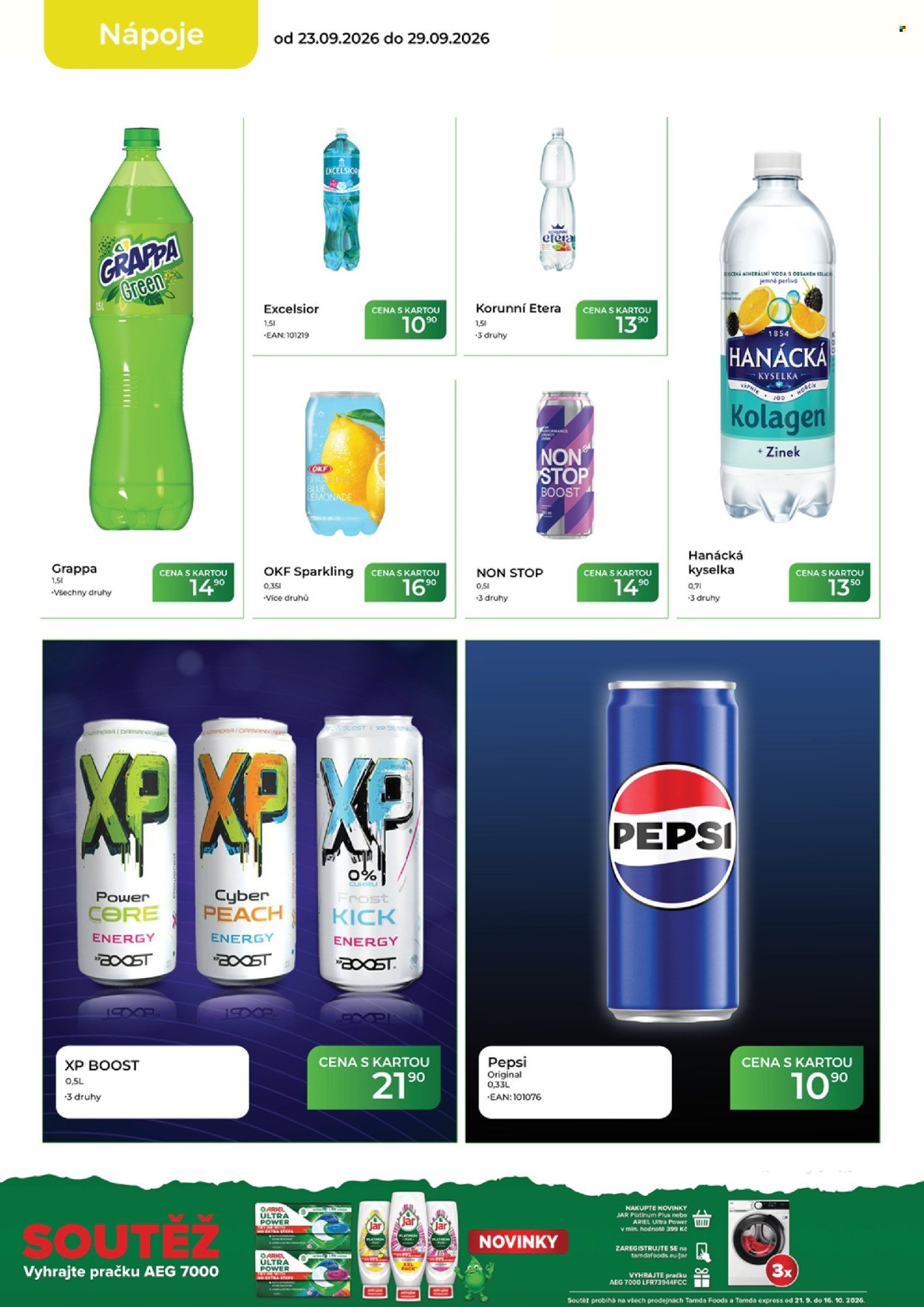 TAMDA FOODS leták - Od středy 23.9.2026