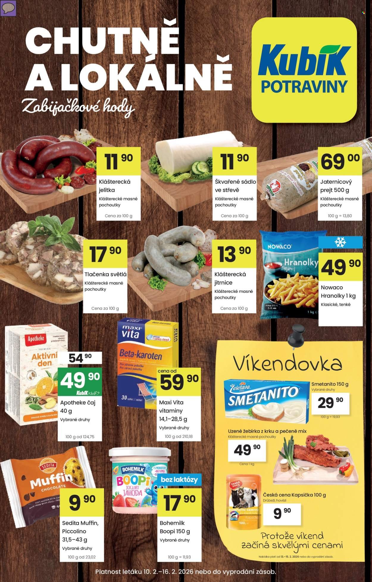 KUBÍK leták - Od úterý 10.2.2026 (2026-02-10 - 2026-02-16)