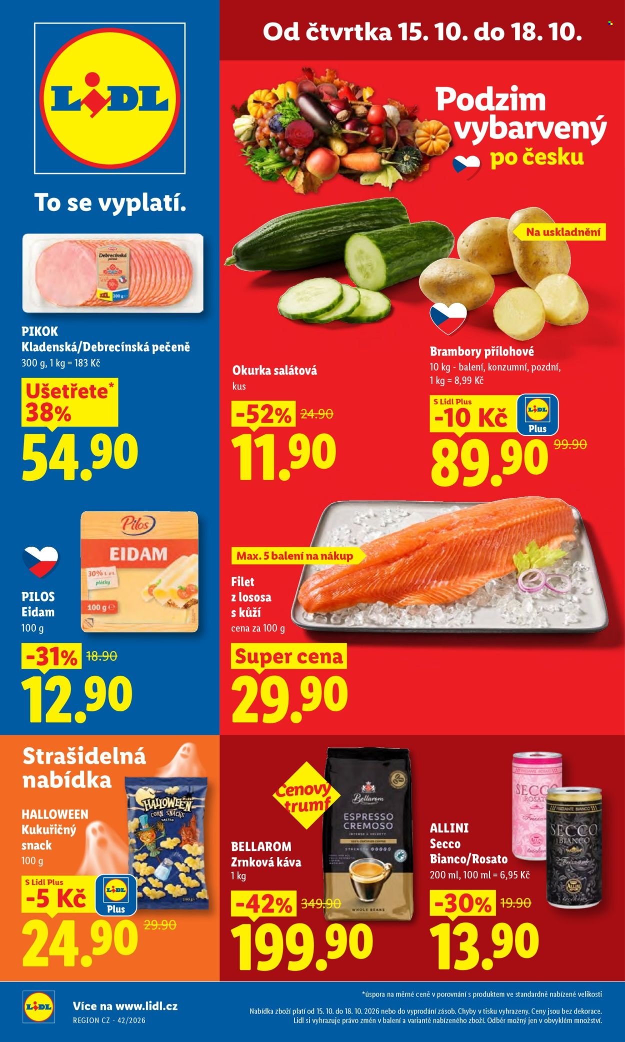 LIDL leták - Od čtvrtka 15.10.2026