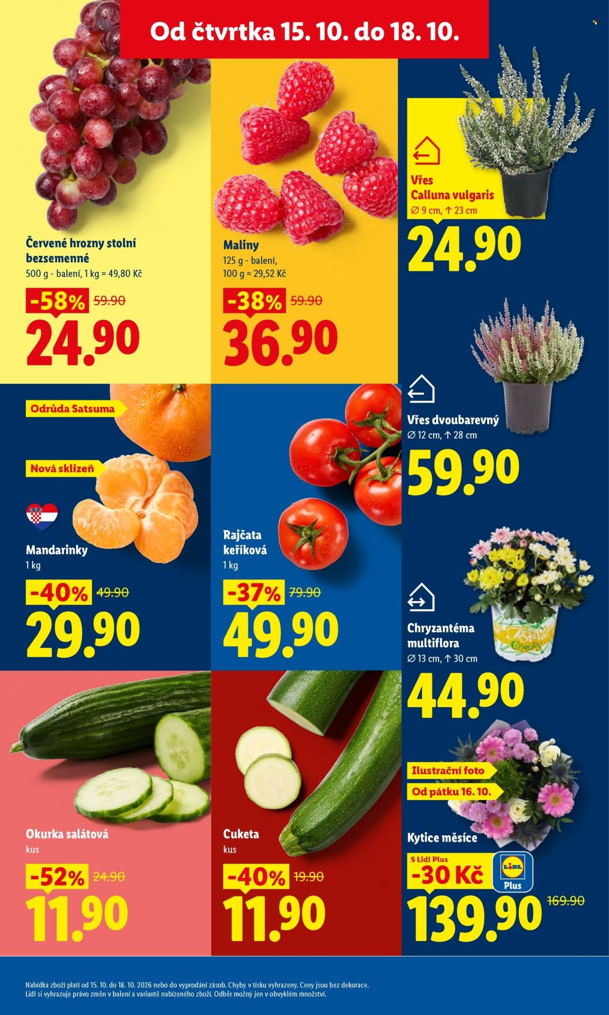 LIDL leták - Od čtvrtka 15.10.2026