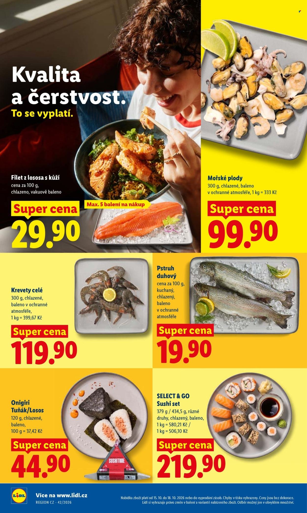 LIDL leták - Od čtvrtka 15.10.2026