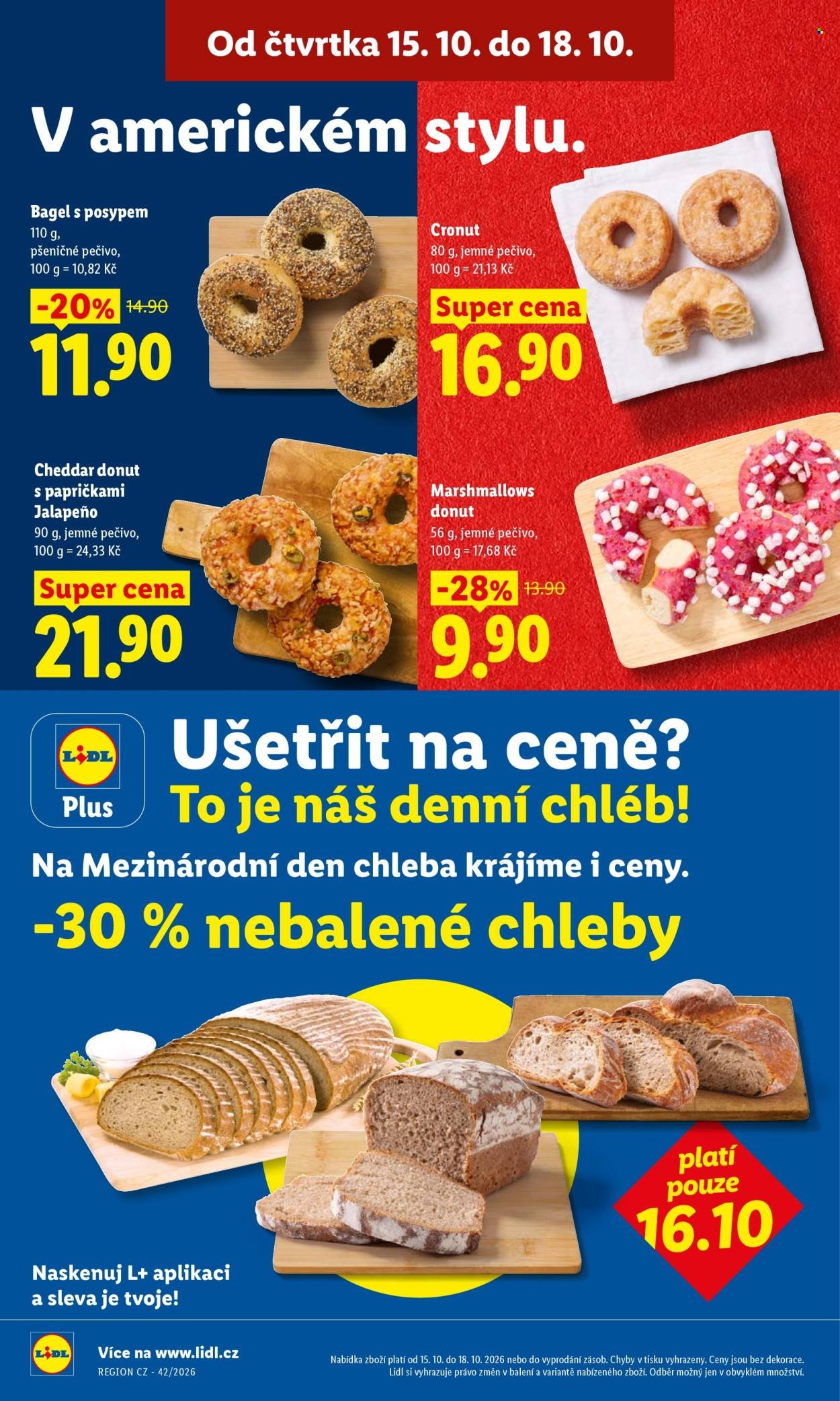 LIDL leták - Od čtvrtka 15.10.2026