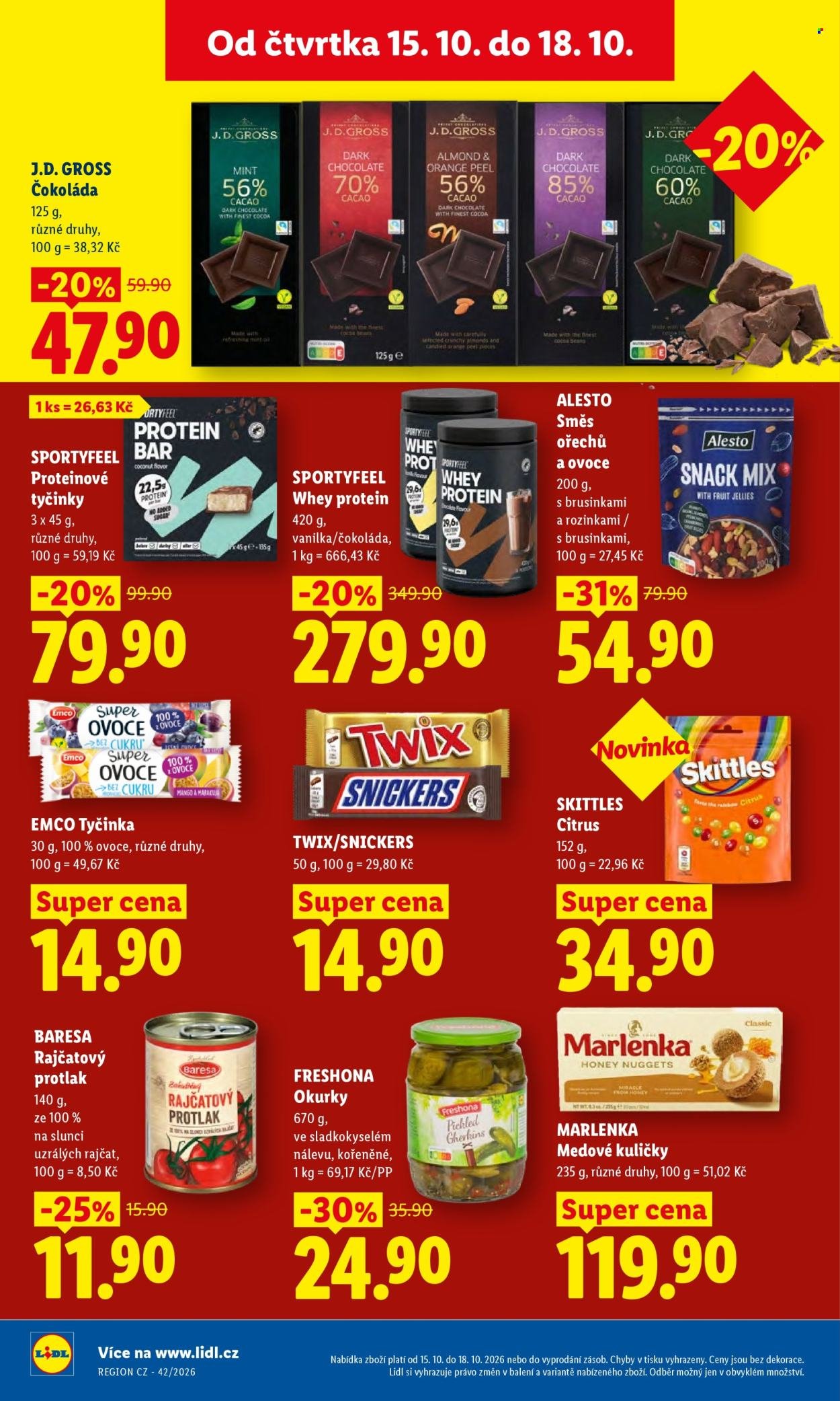 LIDL leták - Od čtvrtka 15.10.2026