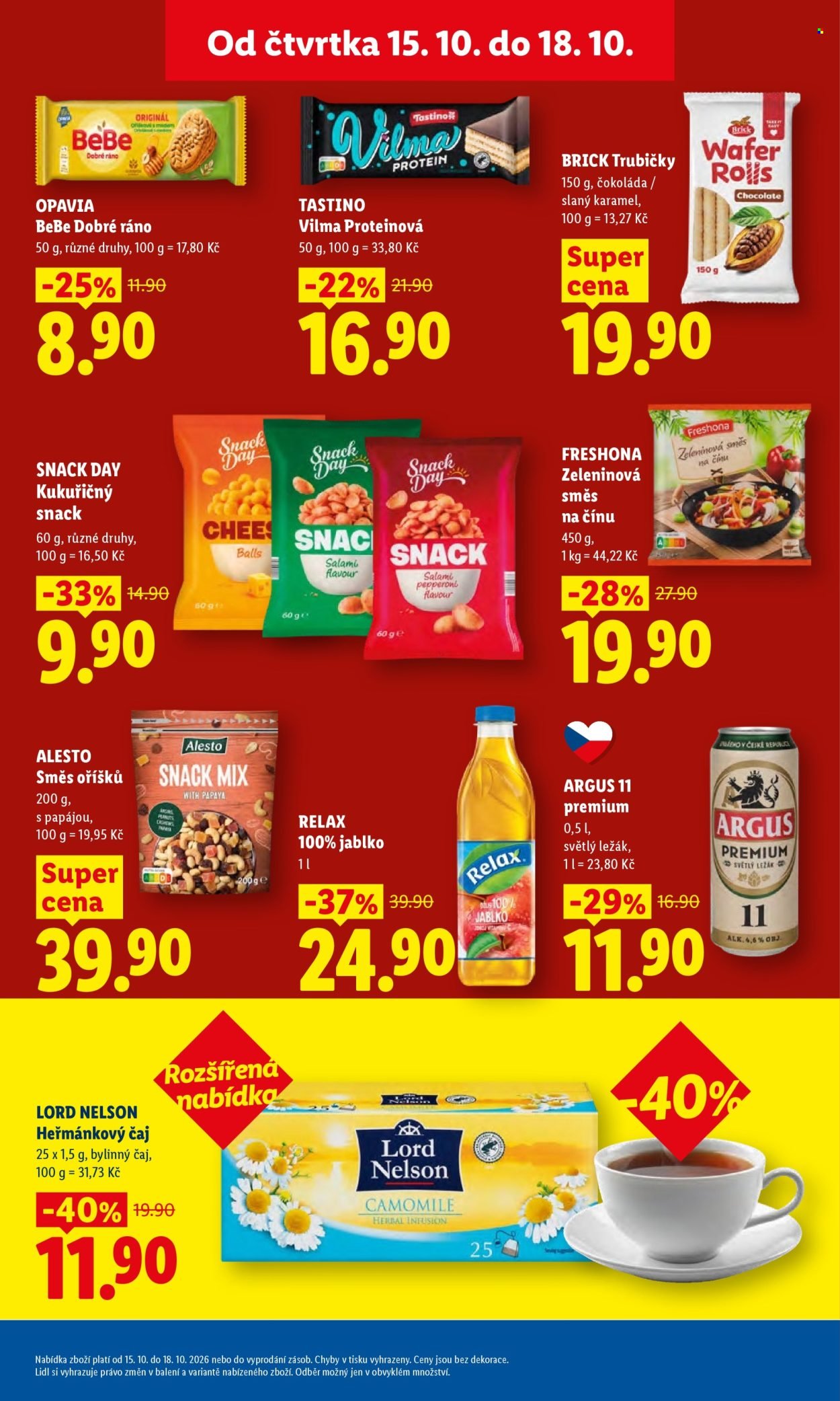 LIDL leták - Od čtvrtka 15.10.2026