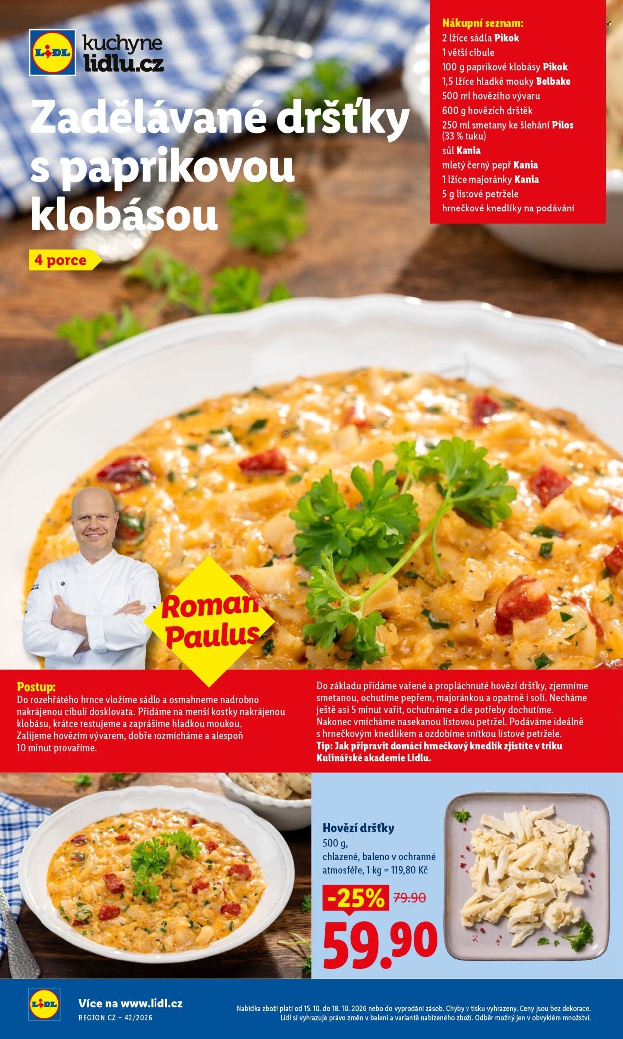 LIDL leták - Od čtvrtka 15.10.2026