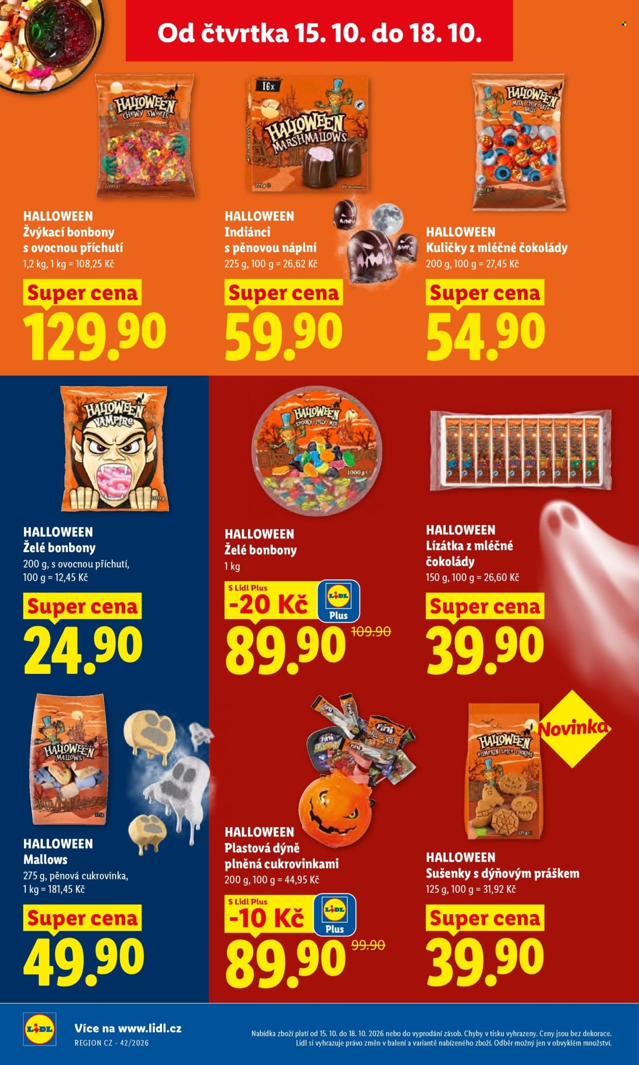 LIDL leták - Od čtvrtka 15.10.2026