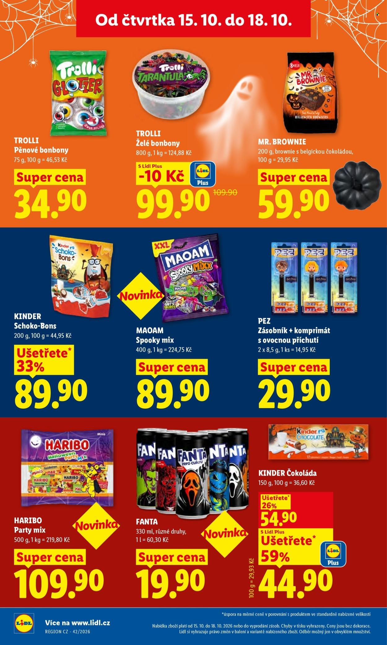 LIDL leták - Od čtvrtka 15.10.2026