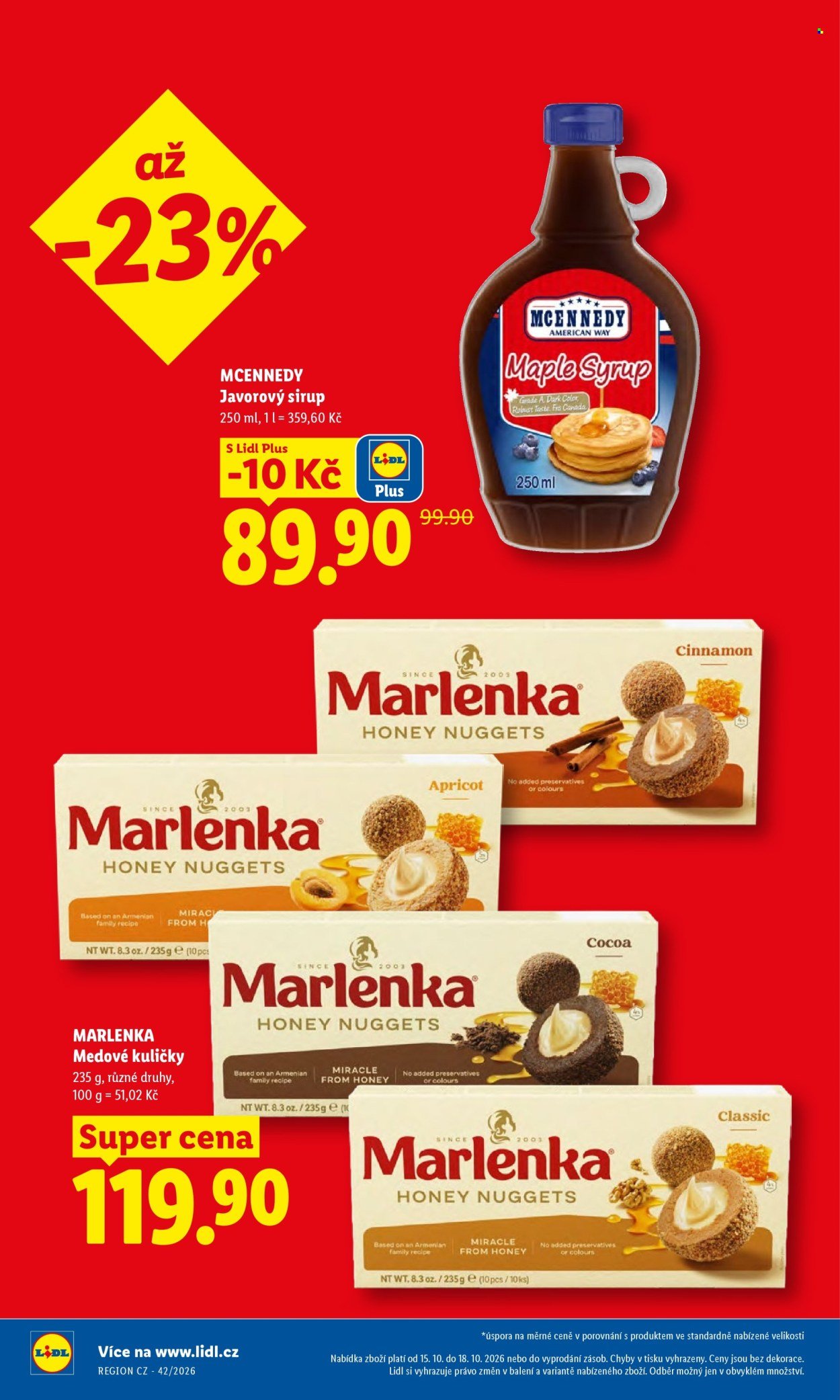 LIDL leták - Od čtvrtka 15.10.2026