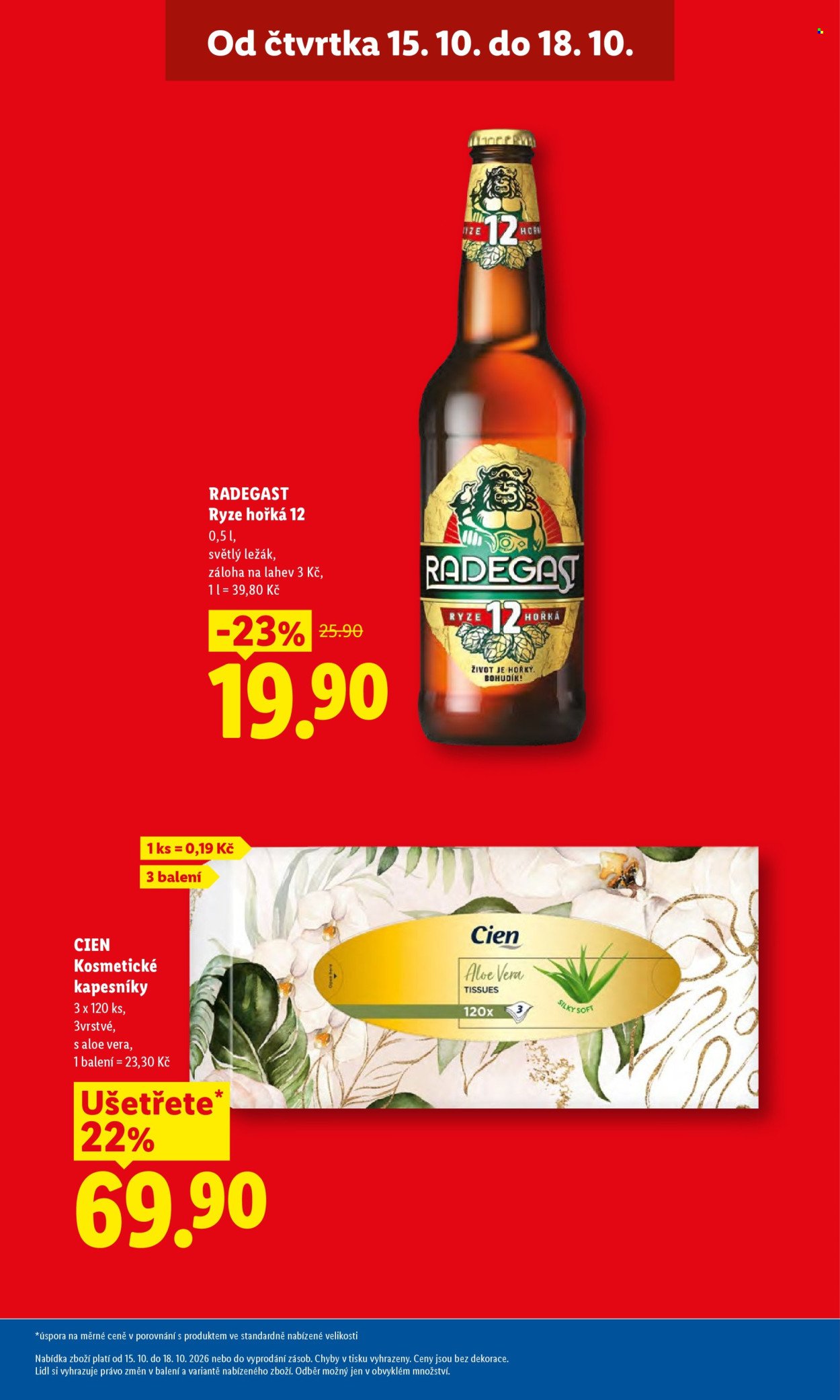 LIDL leták - Od čtvrtka 15.10.2026