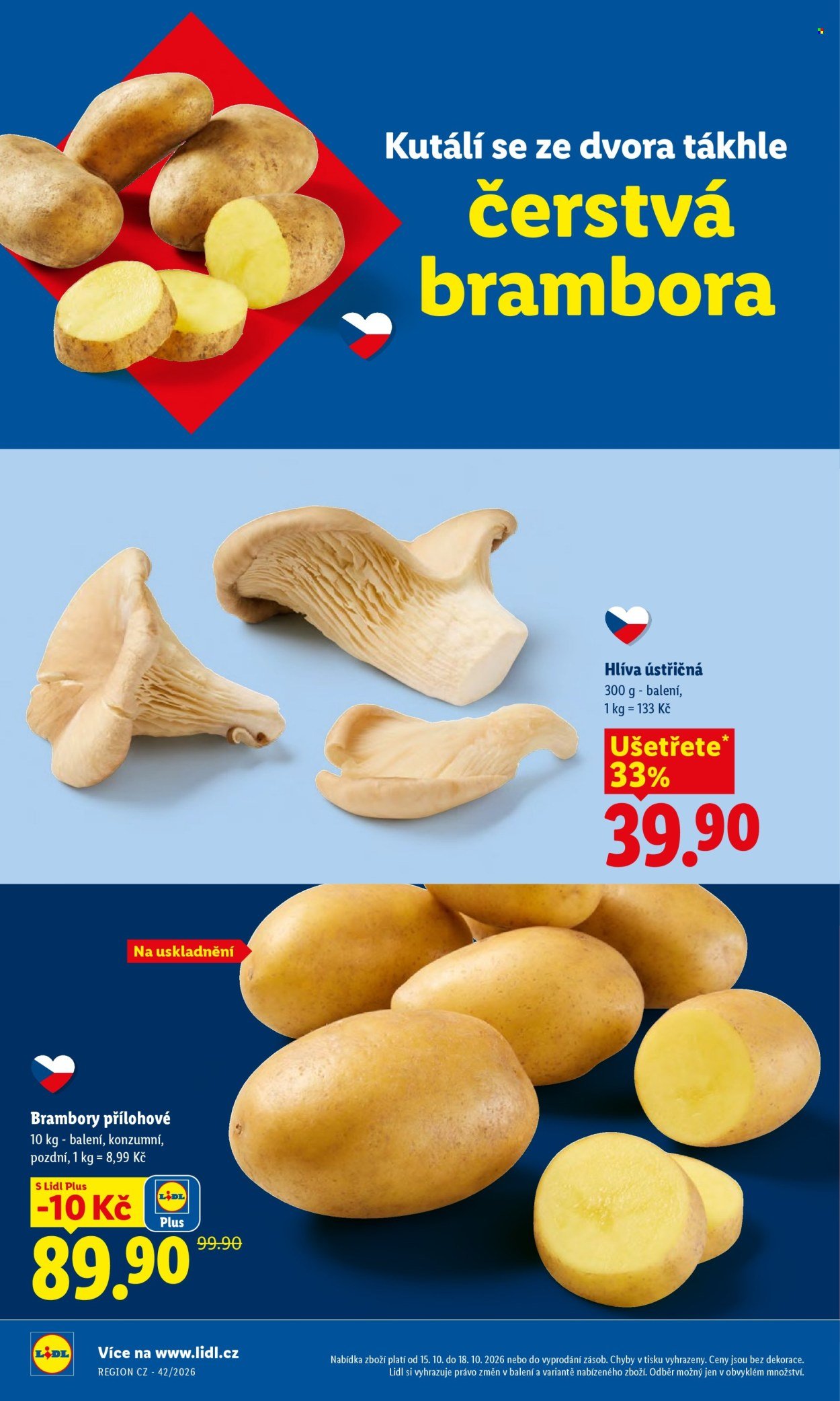 LIDL leták - Od čtvrtka 15.10.2026
