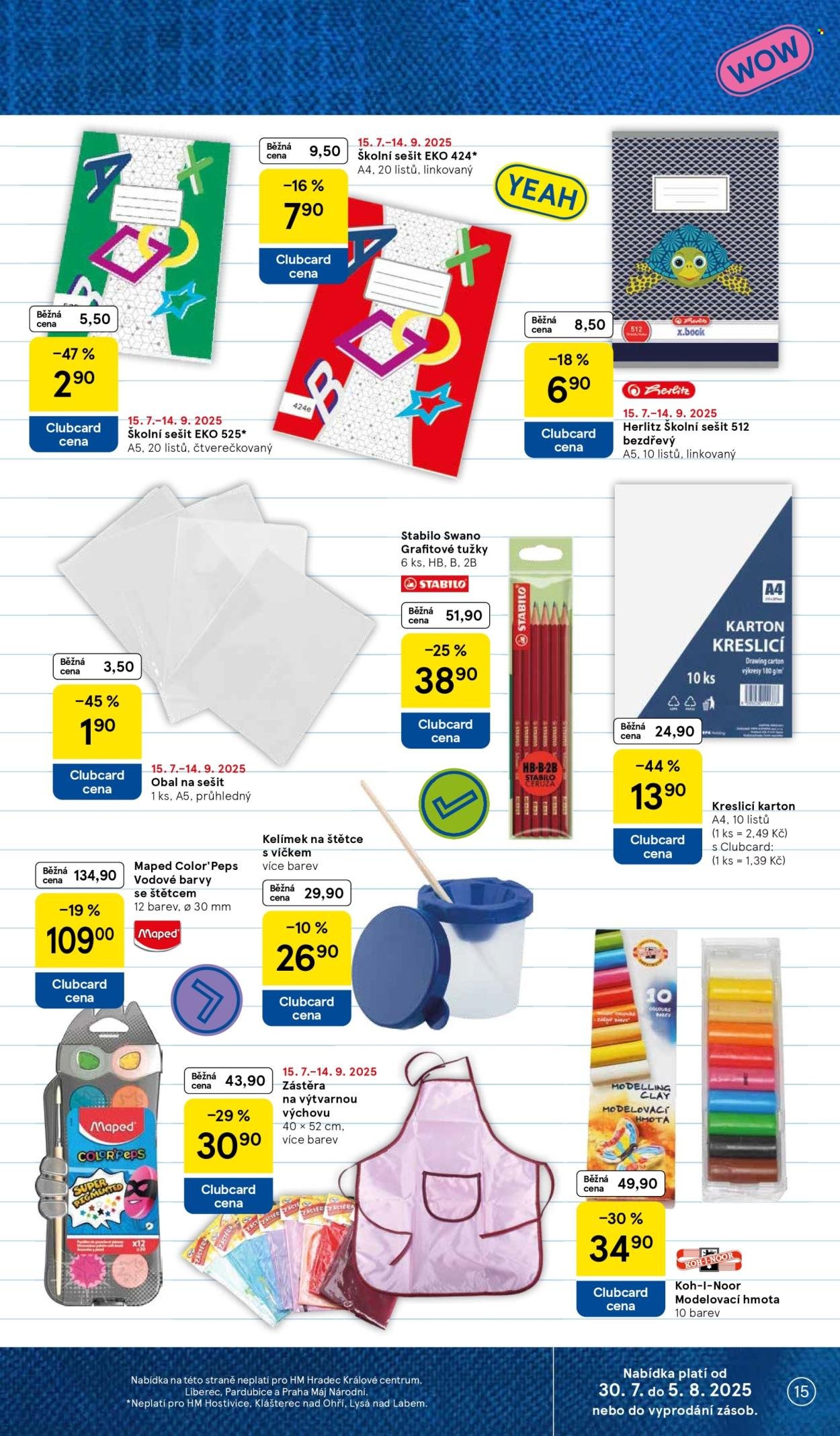 TESCO leták - Clubcard šetří peníze. (2025-07-30 - 2025-08-05)