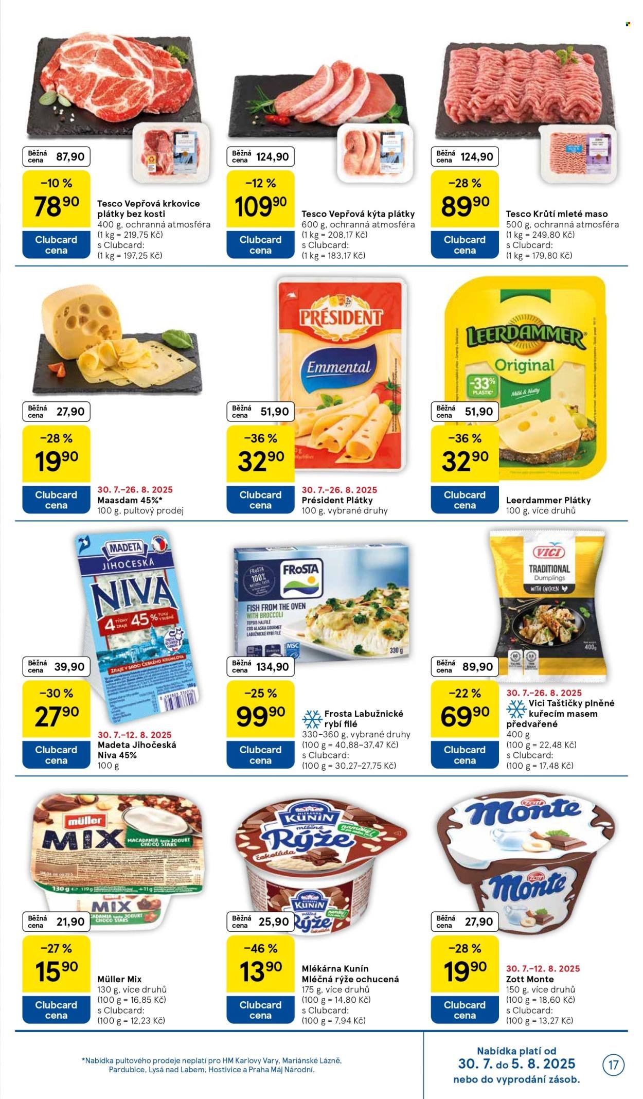 TESCO leták - Clubcard šetří peníze. (2025-07-30 - 2025-08-05)