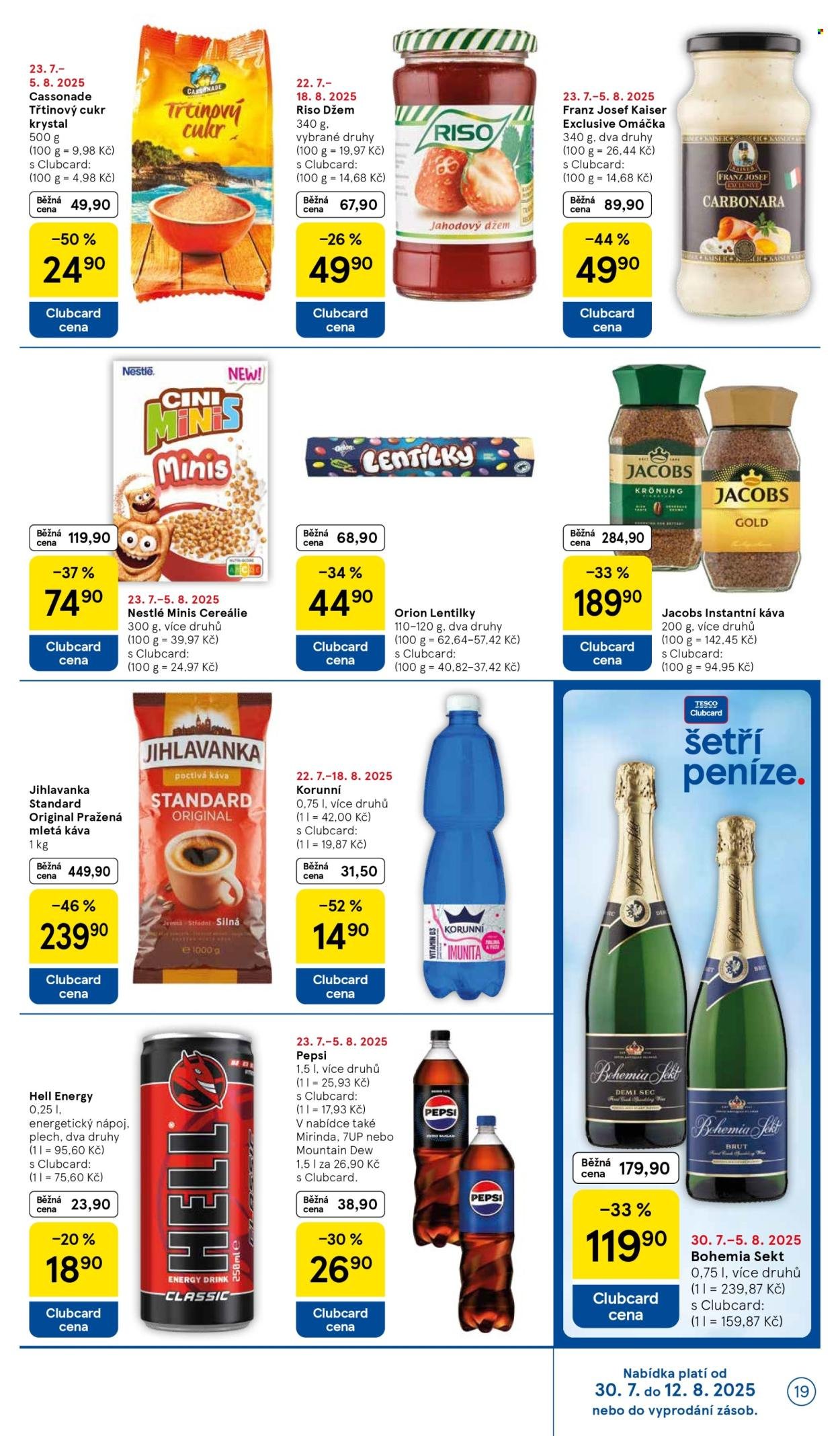 TESCO leták - Clubcard šetří peníze. (2025-07-30 - 2025-08-05)