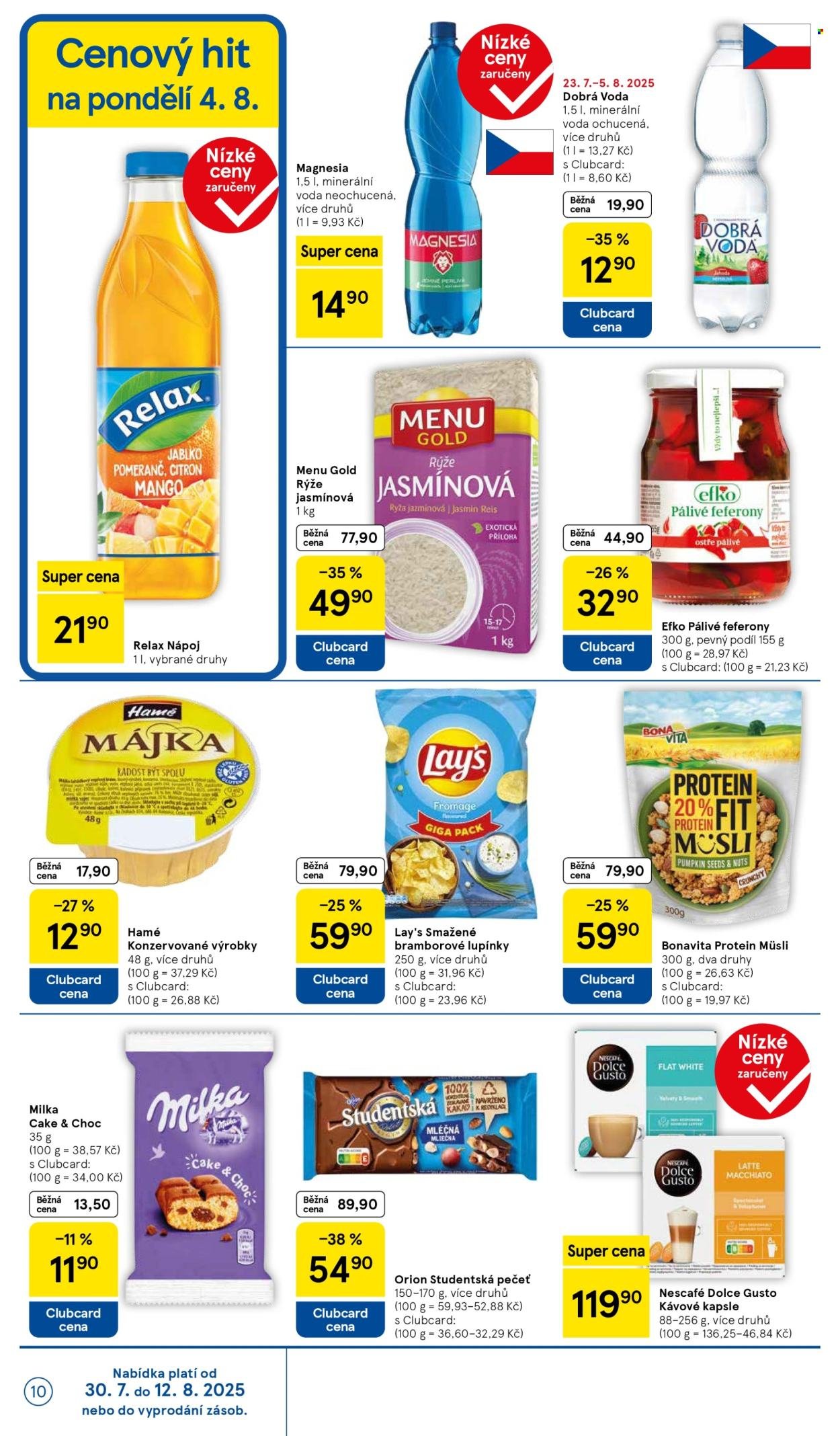 TESCO leták - Clubcard šetří peníze. (2025-07-30 - 2025-08-05)