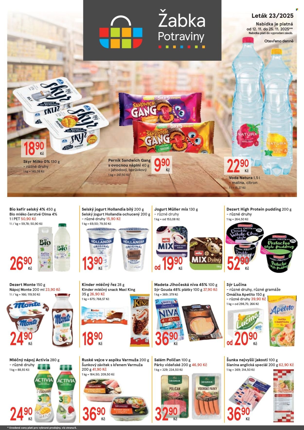 ŽABKA leták - Od středy 12.11.2025 (2025-11-12 - 2025-11-25)