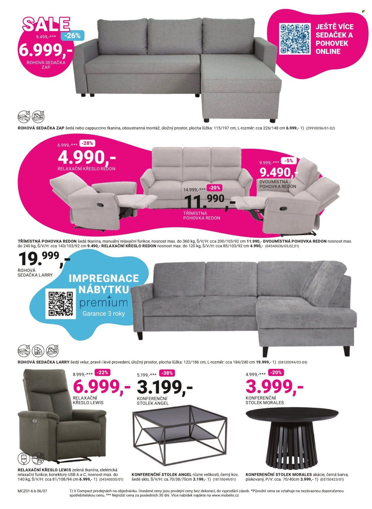 MÖBELIX leták - Velký zimní výprodej -30% na 1 produkt (2026-01-12 - 2026-02-08)