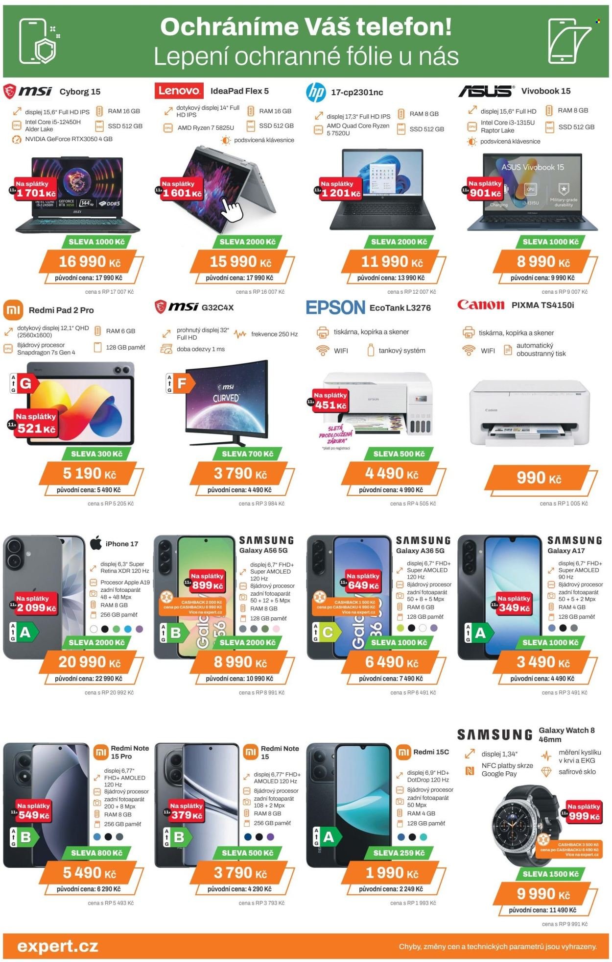 EXPERT leták - Od pondělí 16.3.2026 (2026-03-16 - 2026-03-23)