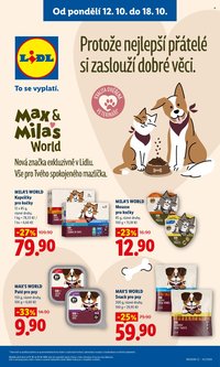 LIDL leták - Vše pro Tvého spokojeného mazlíčka