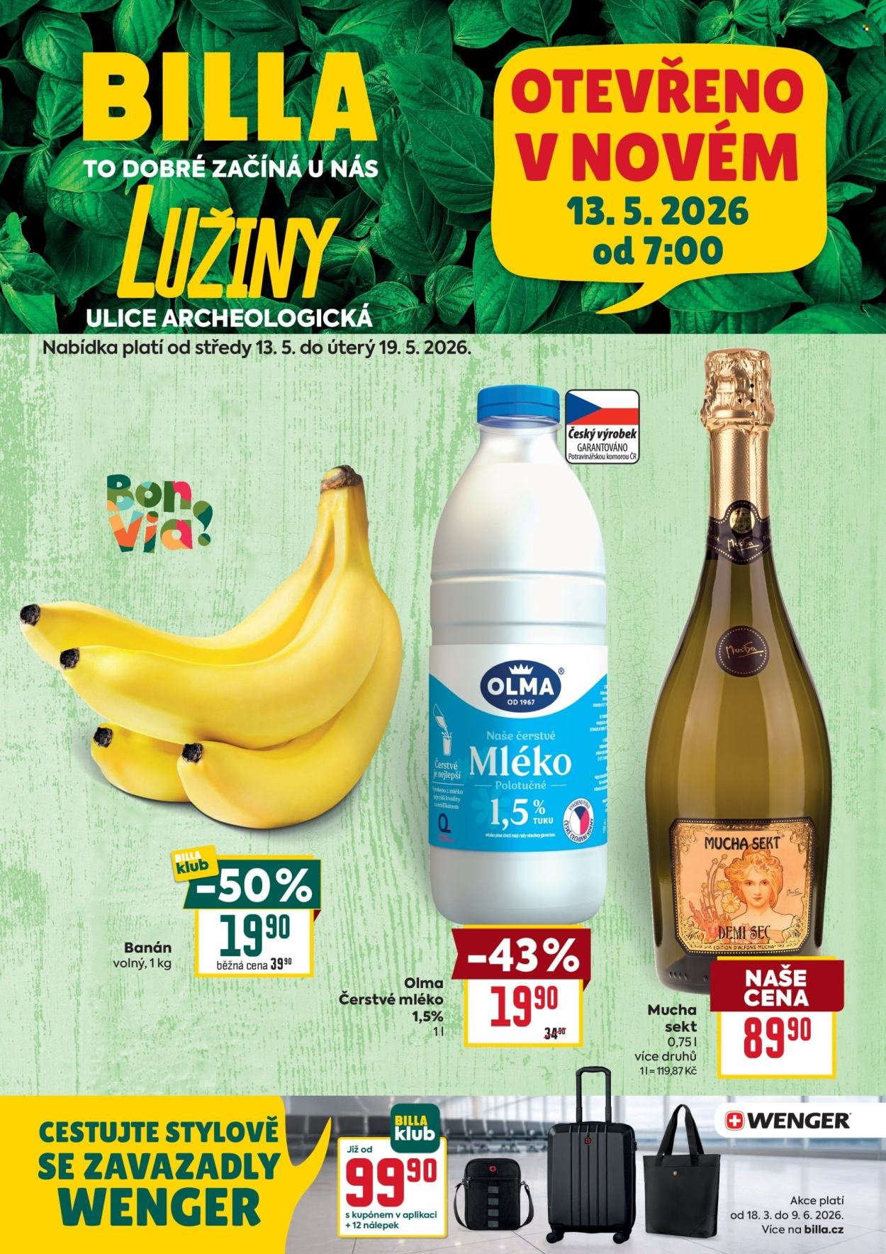 BILLA leták - Speciál: Praha - Lužiny (2026-05-13 - 2026-05-19)