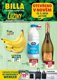 BILLA leták - Speciál: Praha - Lužiny (2026-05-13 - 2026-05-19)