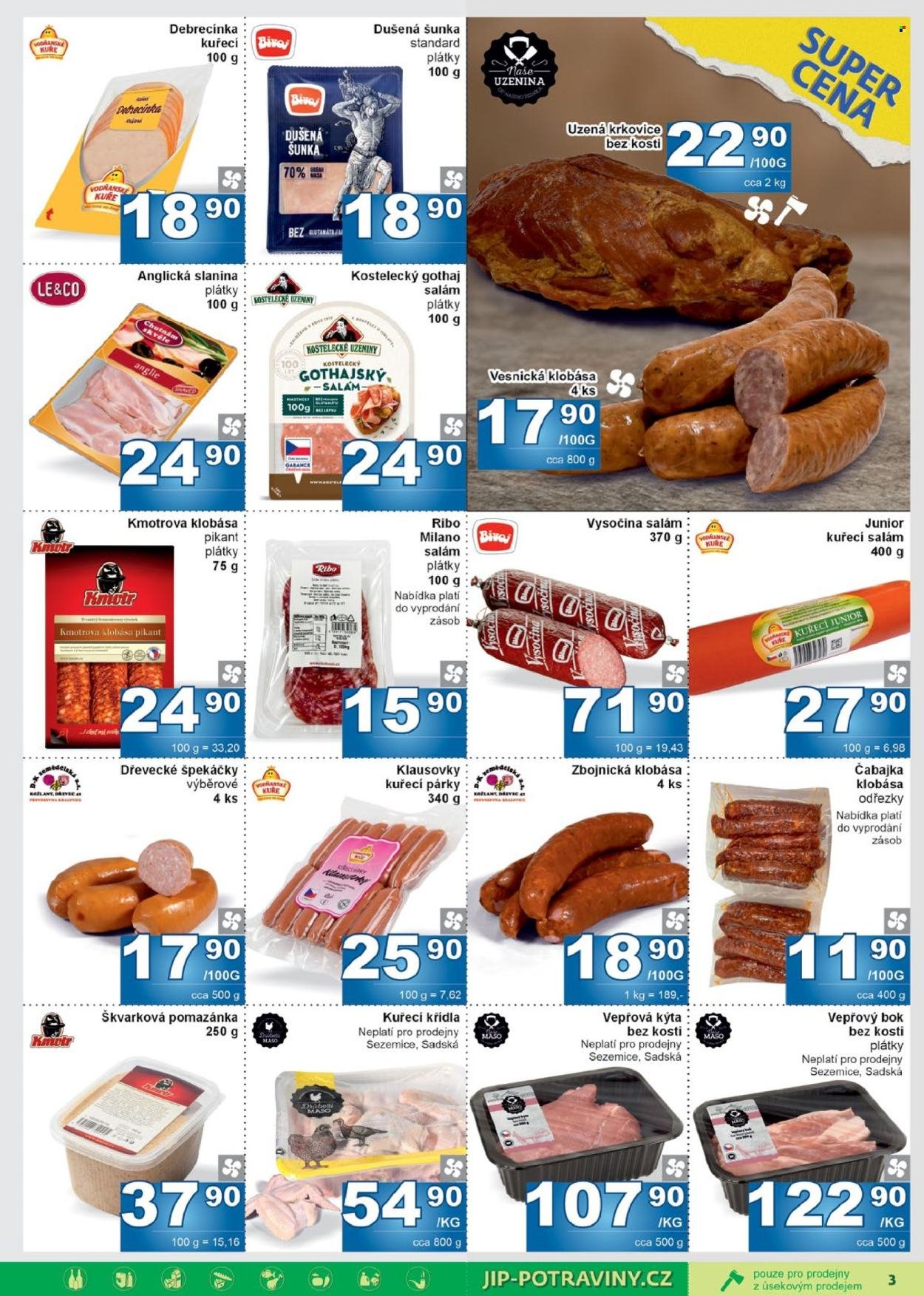 JIP leták - Potraviny pro každého (2026-04-22 - 2026-05-03)
