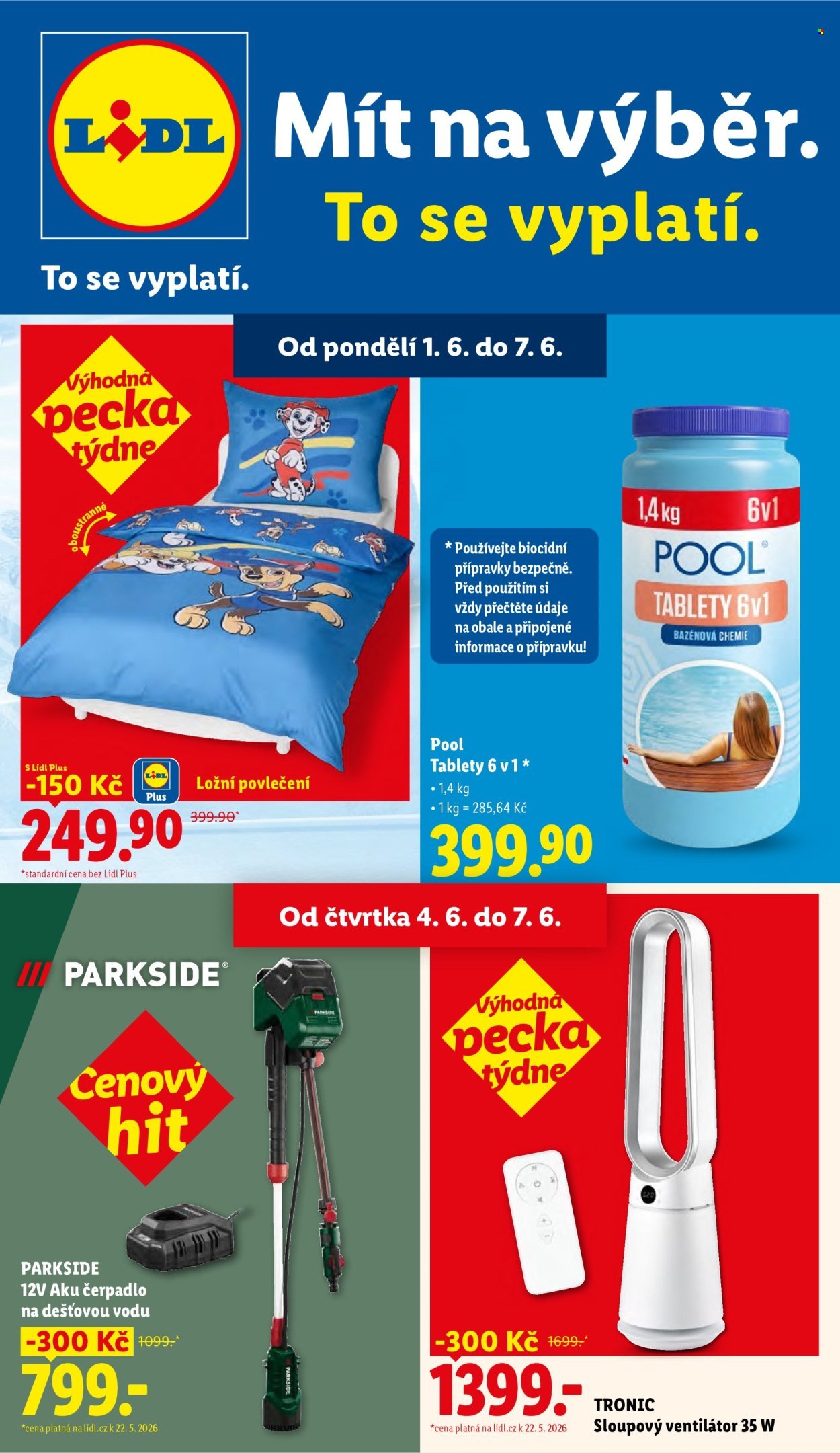 LIDL leták - Spotřební zboží (2026-06-01 - 2026-06-07)