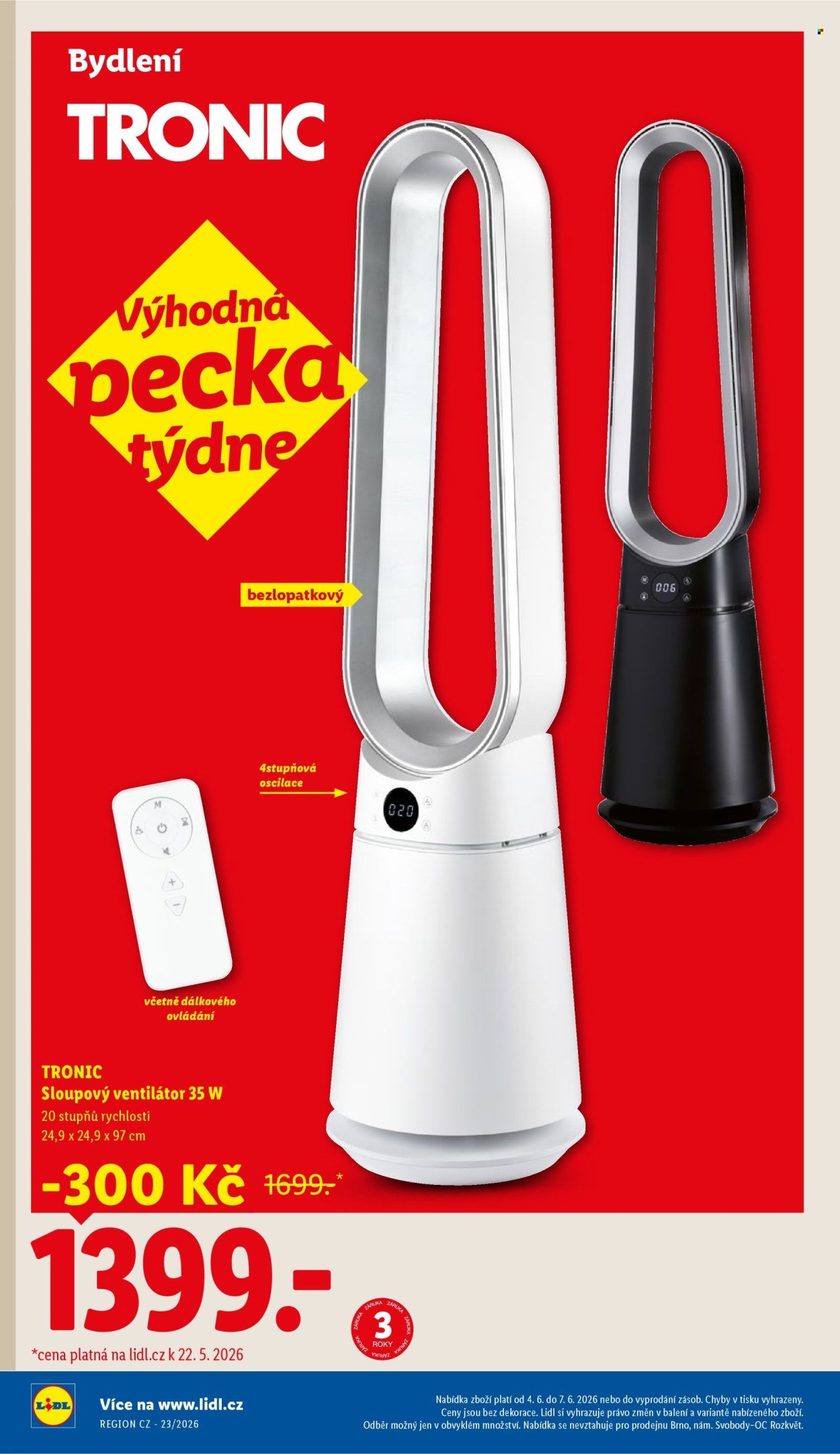 LIDL leták - Spotřební zboží (2026-06-01 - 2026-06-07)