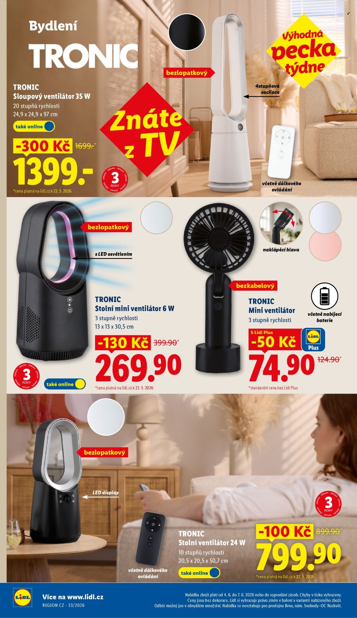 LIDL leták - Spotřební zboží (2026-06-01 - 2026-06-07)