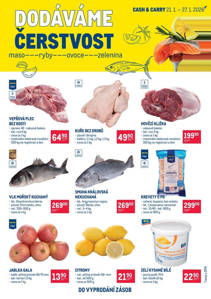 MAKRO leták - Dodáváme čerstvost (2026-01-21 - 2026-01-27)