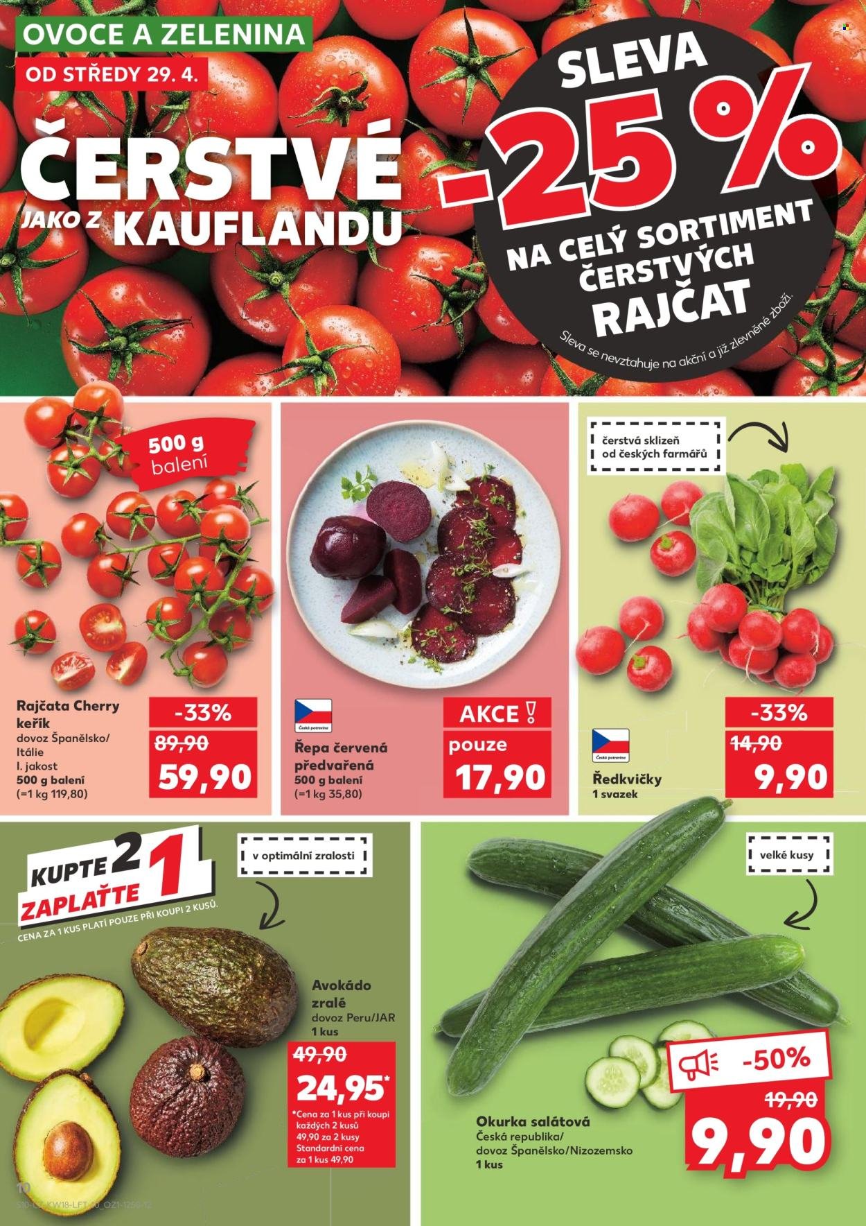 KAUFLAND leták - Od středy 29.4.2026 (2026-04-29 - 2026-05-05)