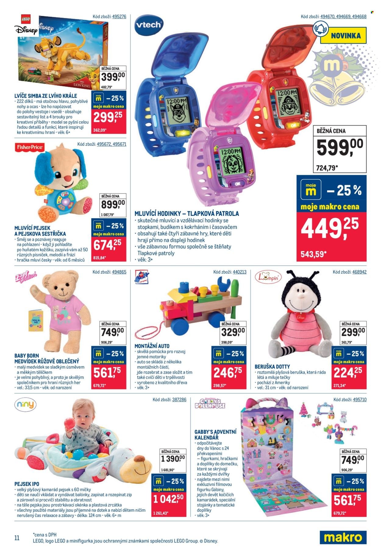 MAKRO leták - Hračky (2025-11-05 - 2025-12-02)