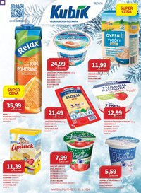 KUBÍK leták - Od čtvrtka 1.1.2026 (2026-01-01 - 2026-01-31)