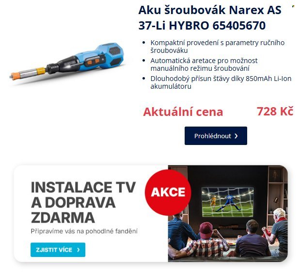 DATART leták - Vyzvedněte rychle a zdarma na každém rohu