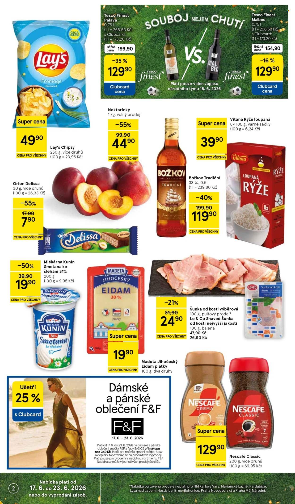 TESCO leták - Vaše šance skórovat