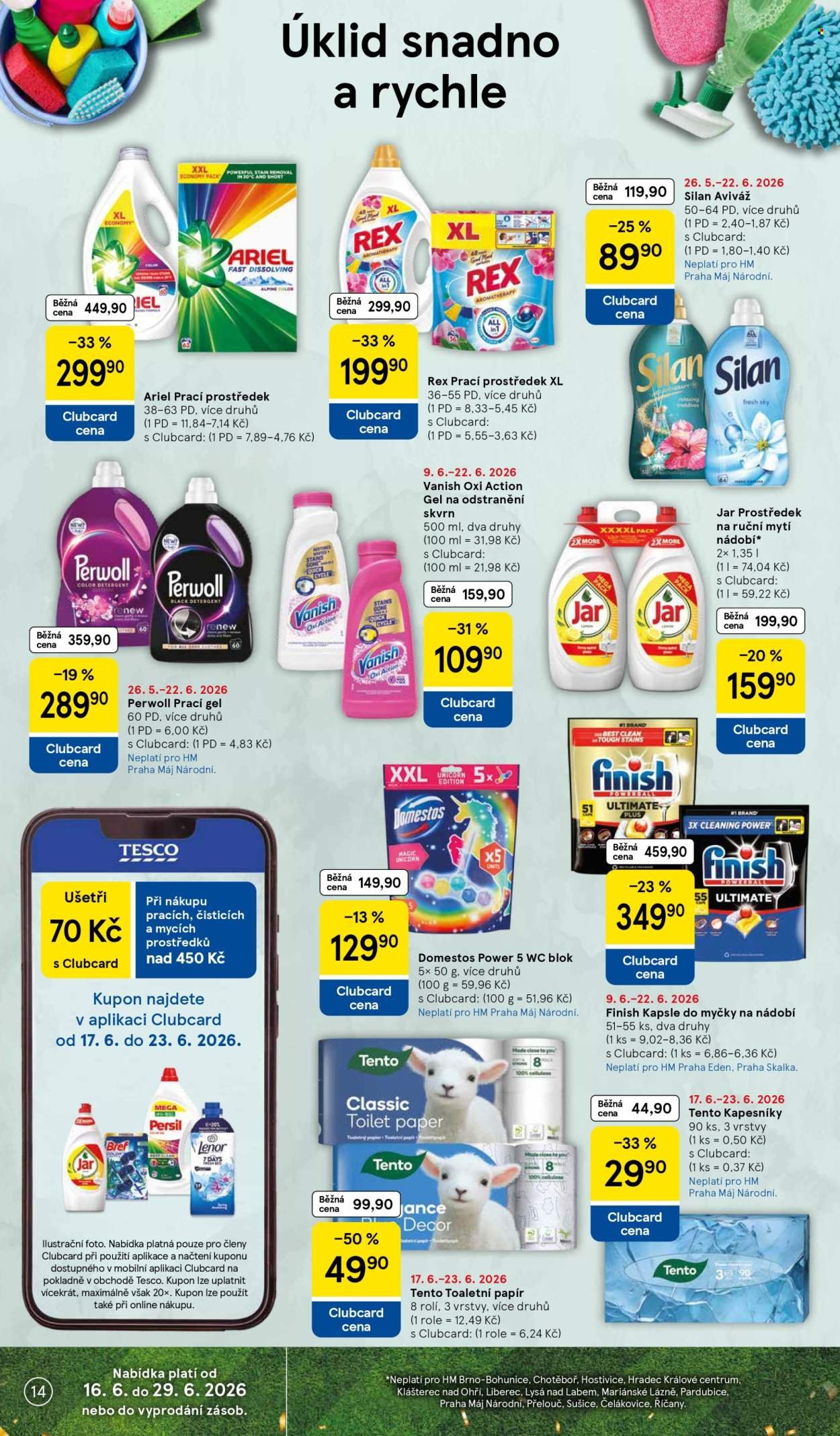 TESCO leták - Vaše šance skórovat