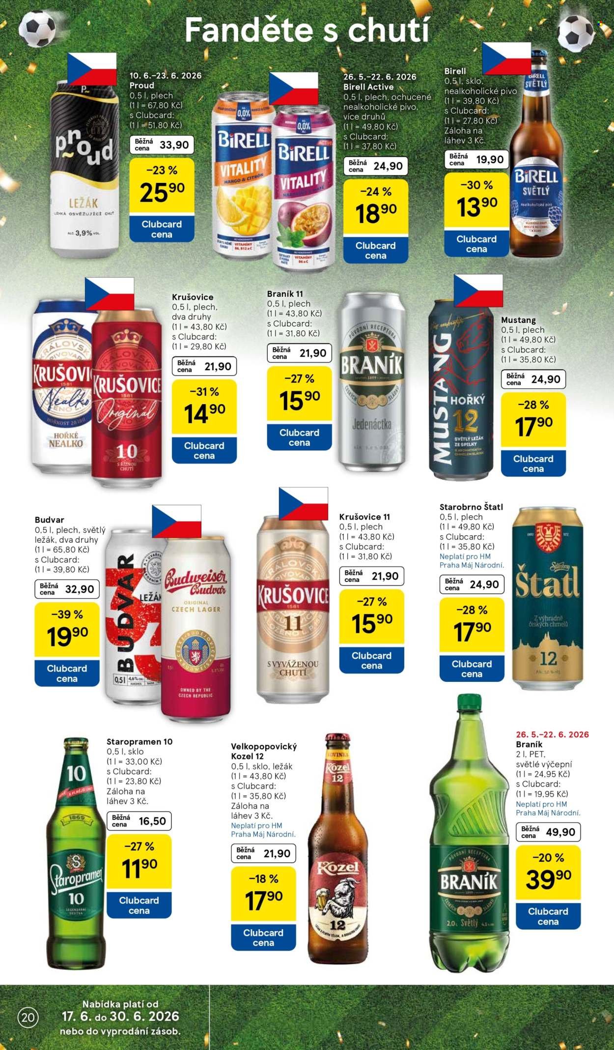 TESCO leták - Vaše šance skórovat
