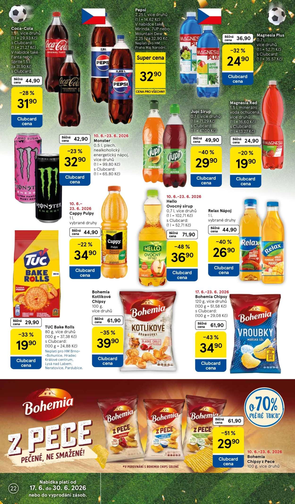 TESCO leták - Vaše šance skórovat
