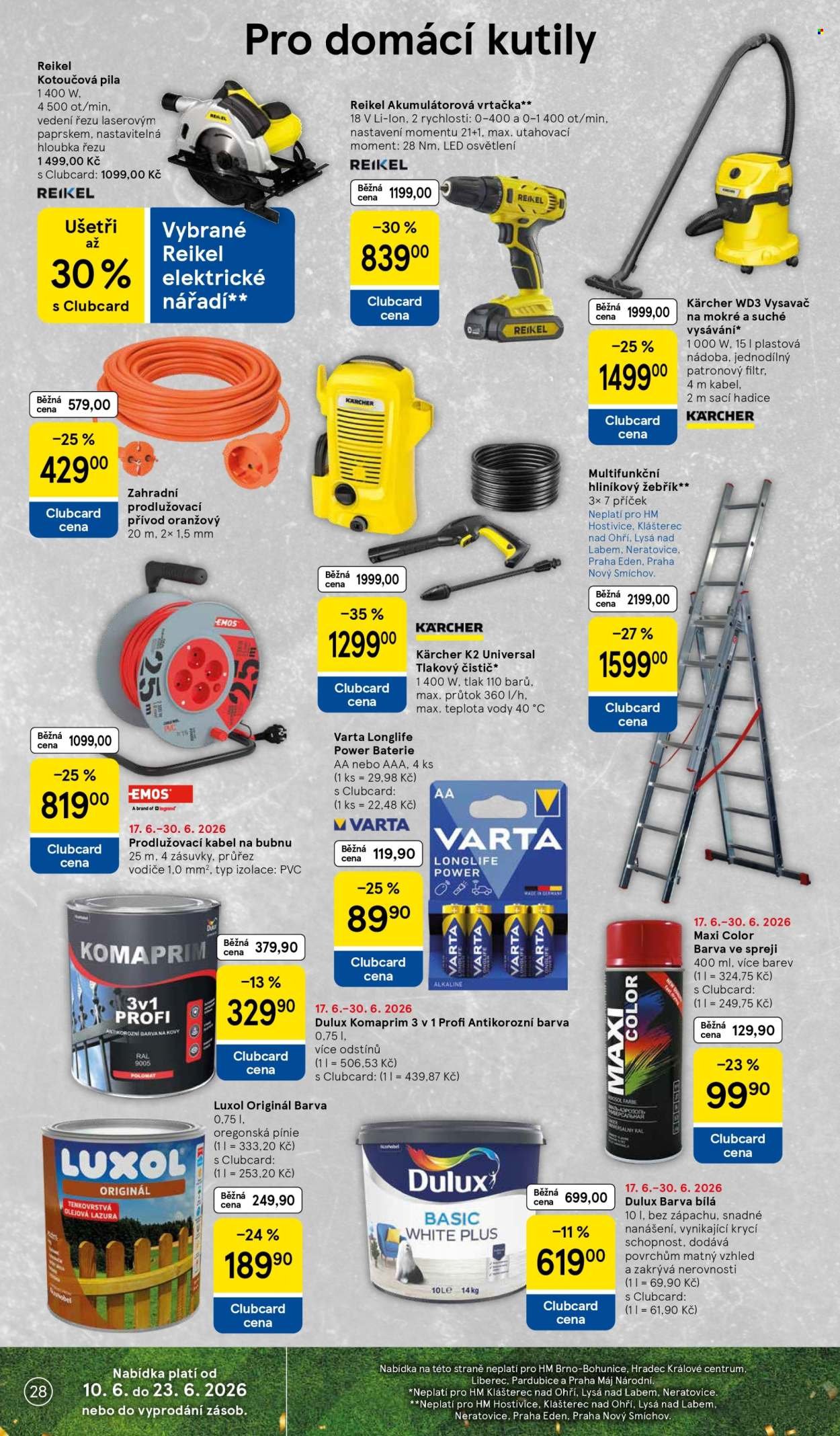 TESCO leták - Vaše šance skórovat