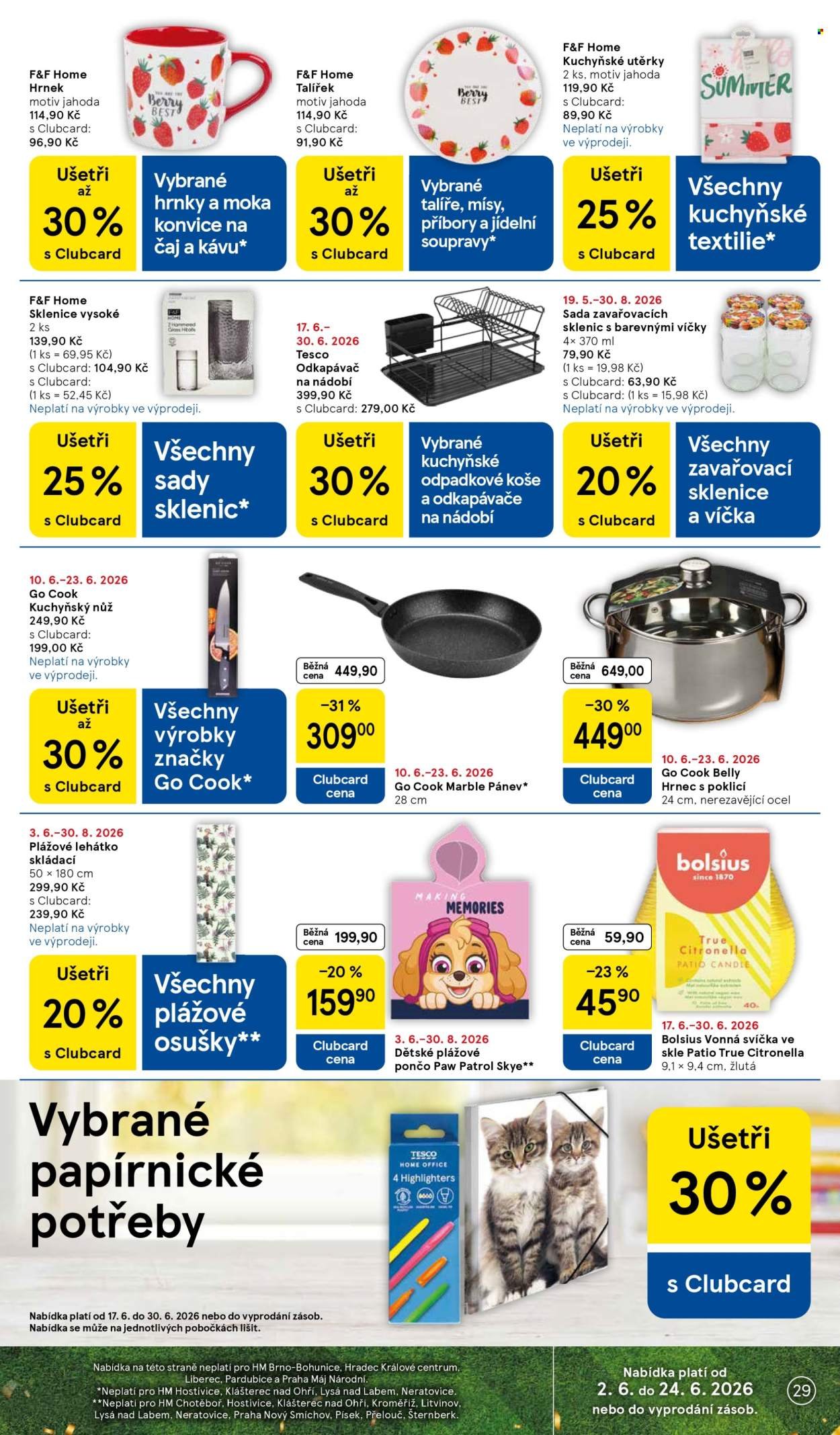 TESCO leták - Vaše šance skórovat