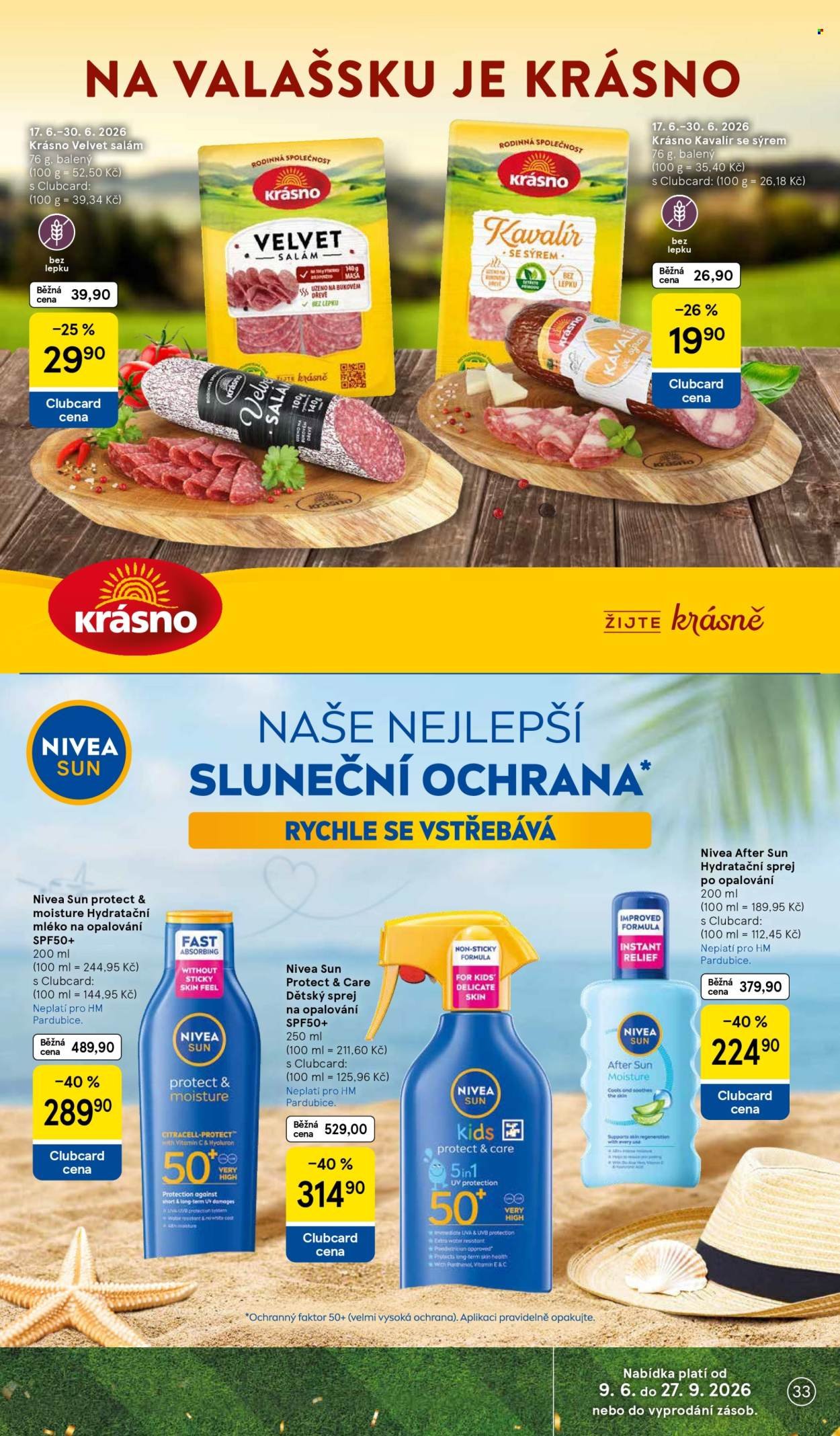 TESCO leták - Vaše šance skórovat